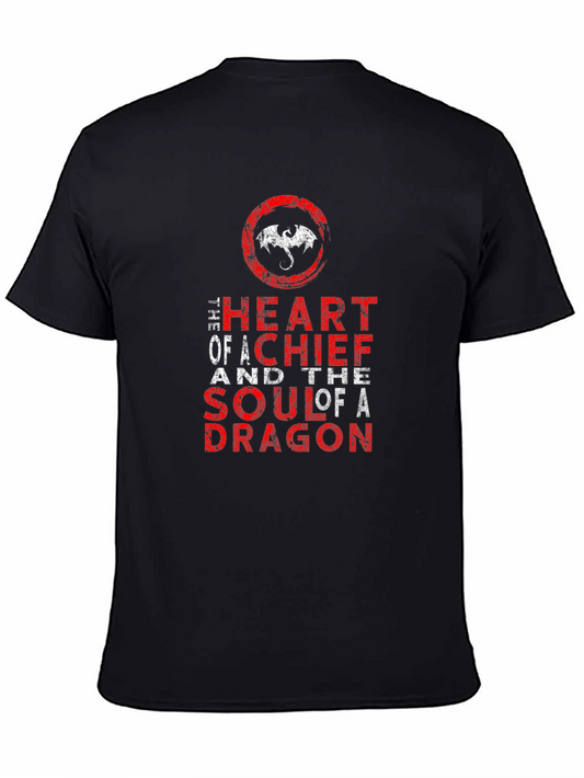 Dragon Heart & Soul Graphic Tee - Premium Cotton