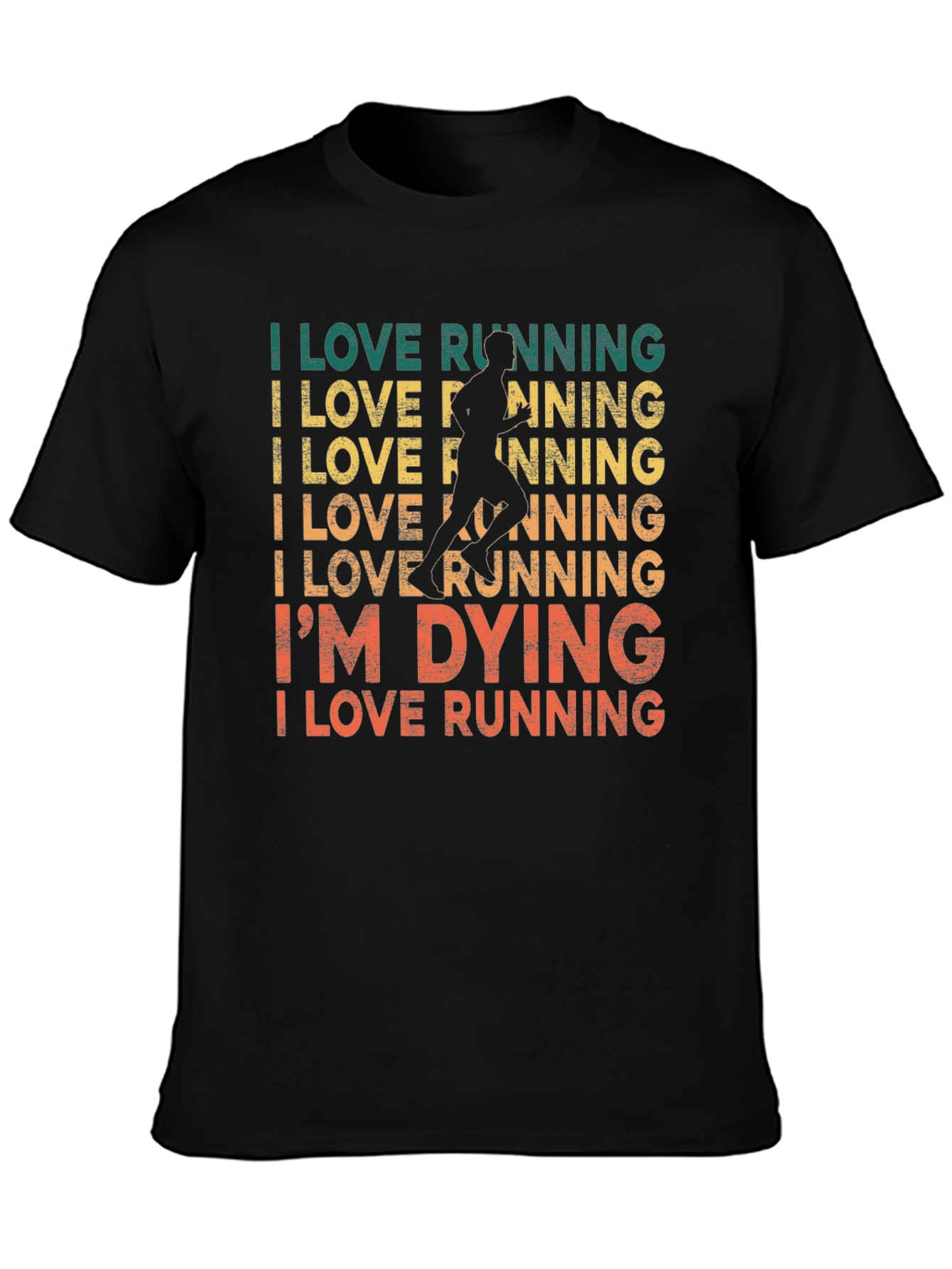 I Love Running T-Shirt - Funny Runners Tee