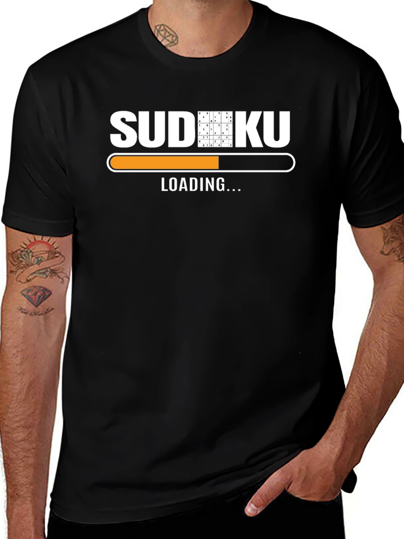 Sudoku Loading T-Shirt - Puzzle Game Tee