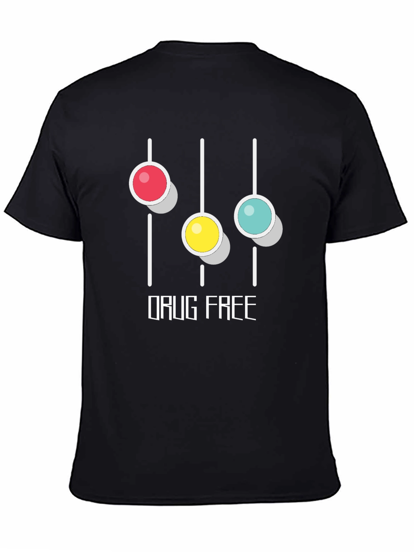 Drug Free Graphic T-Shirt