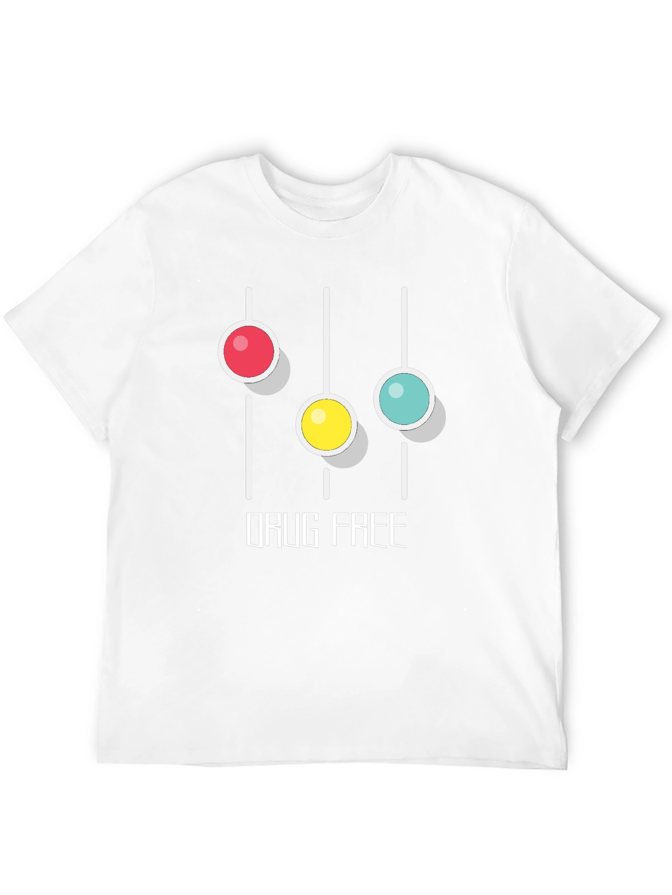 Drug Free Graphic T-Shirt
