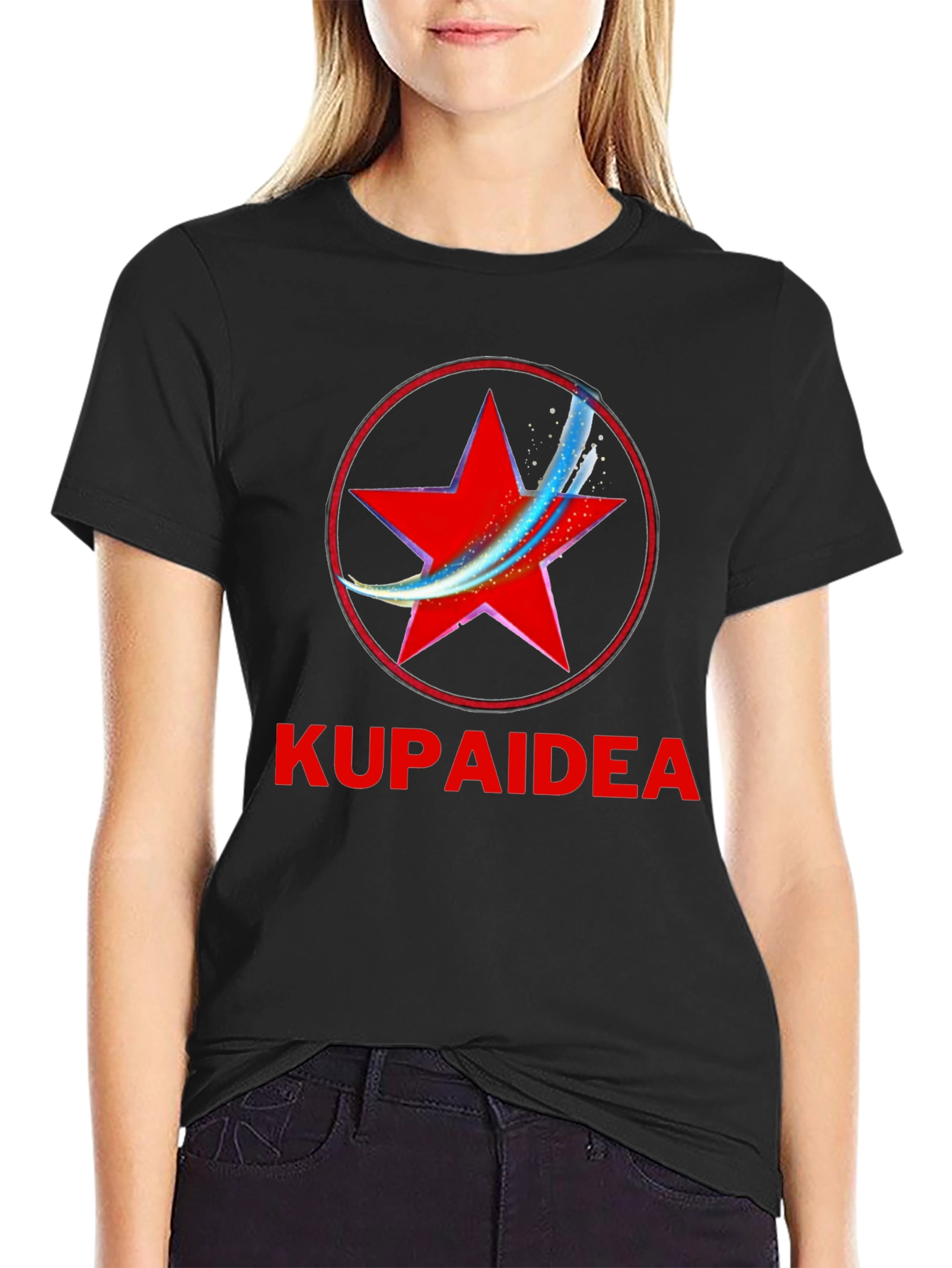 Kupaidea Star Graphic Tee - Bold & Stylish