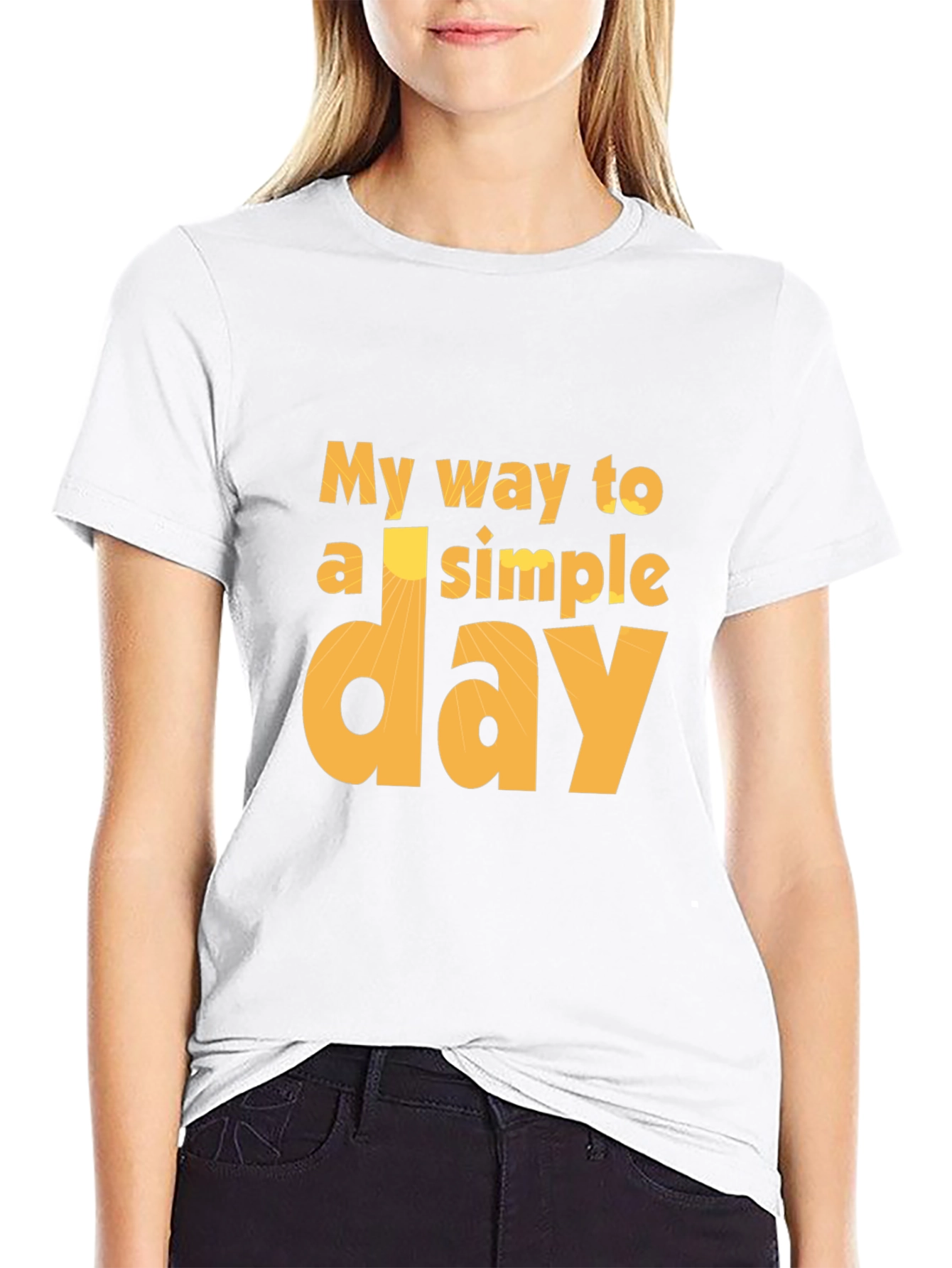 Simple Day Graphic Tee