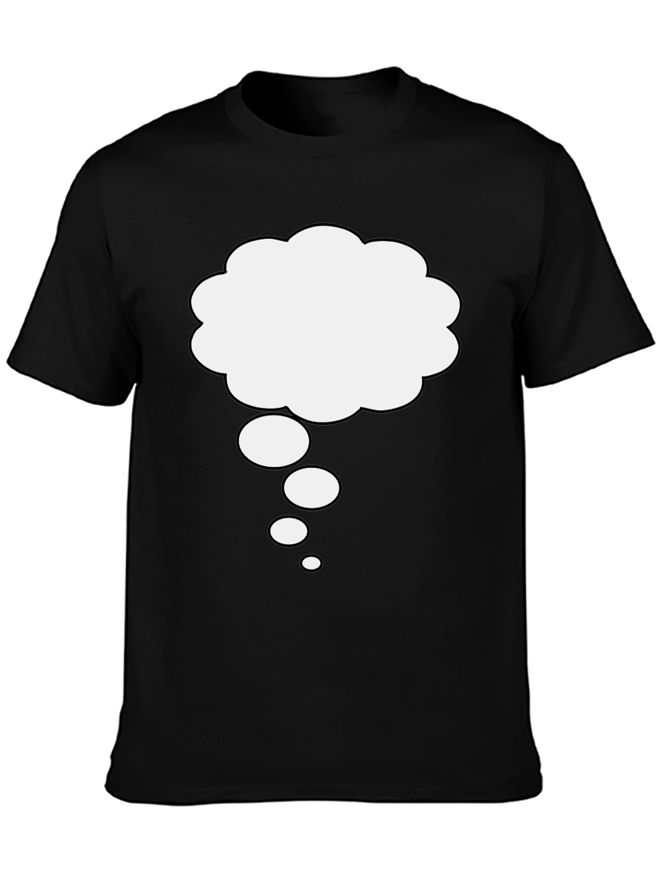 Thinking Cloud Graphic Tee - Soft Cotton Comfort