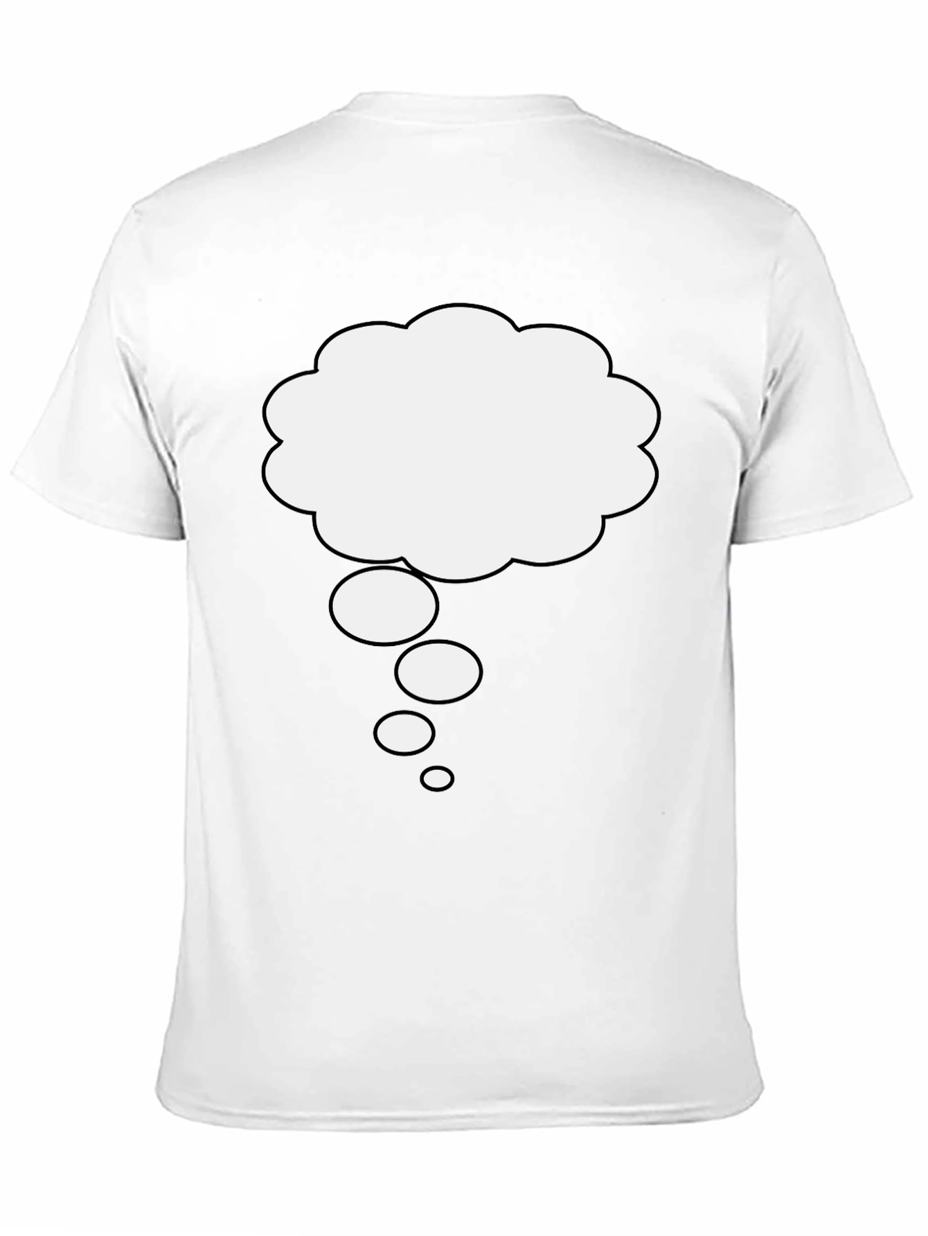 Thinking Cloud Graphic Tee - Soft Cotton Comfort