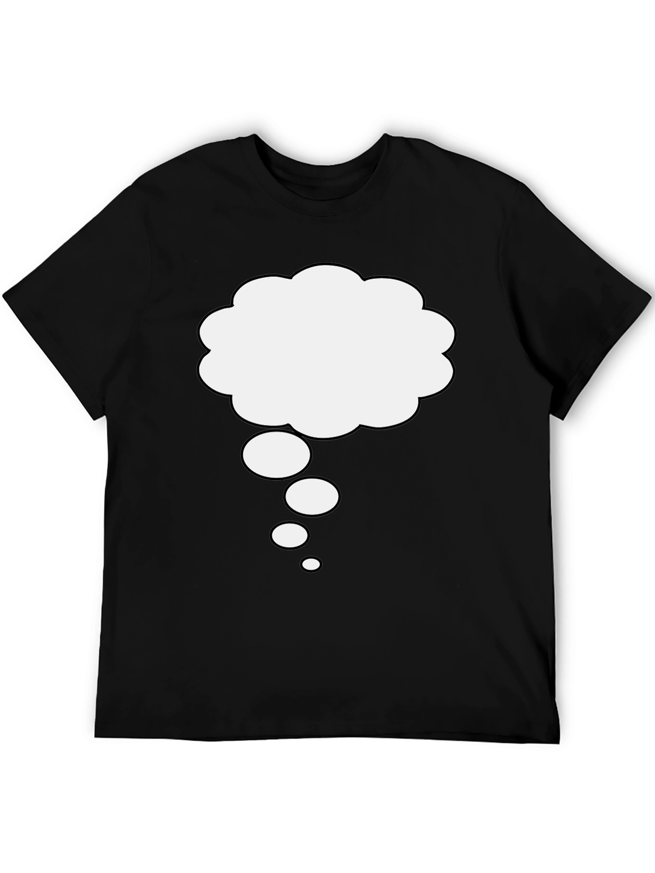 Thinking Cloud Graphic Tee - Soft Cotton Comfort