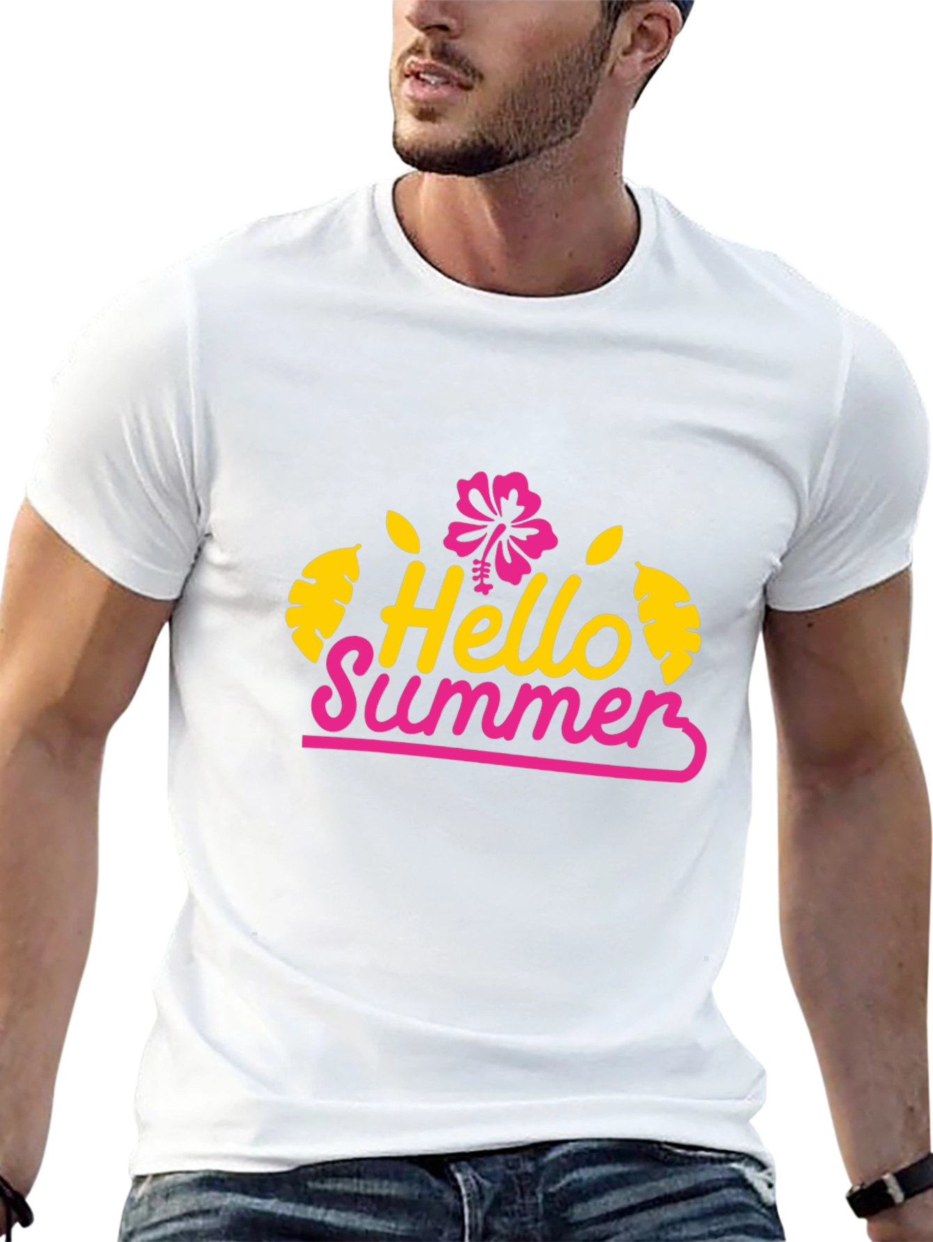 Hello Summer Graphic T-Shirt