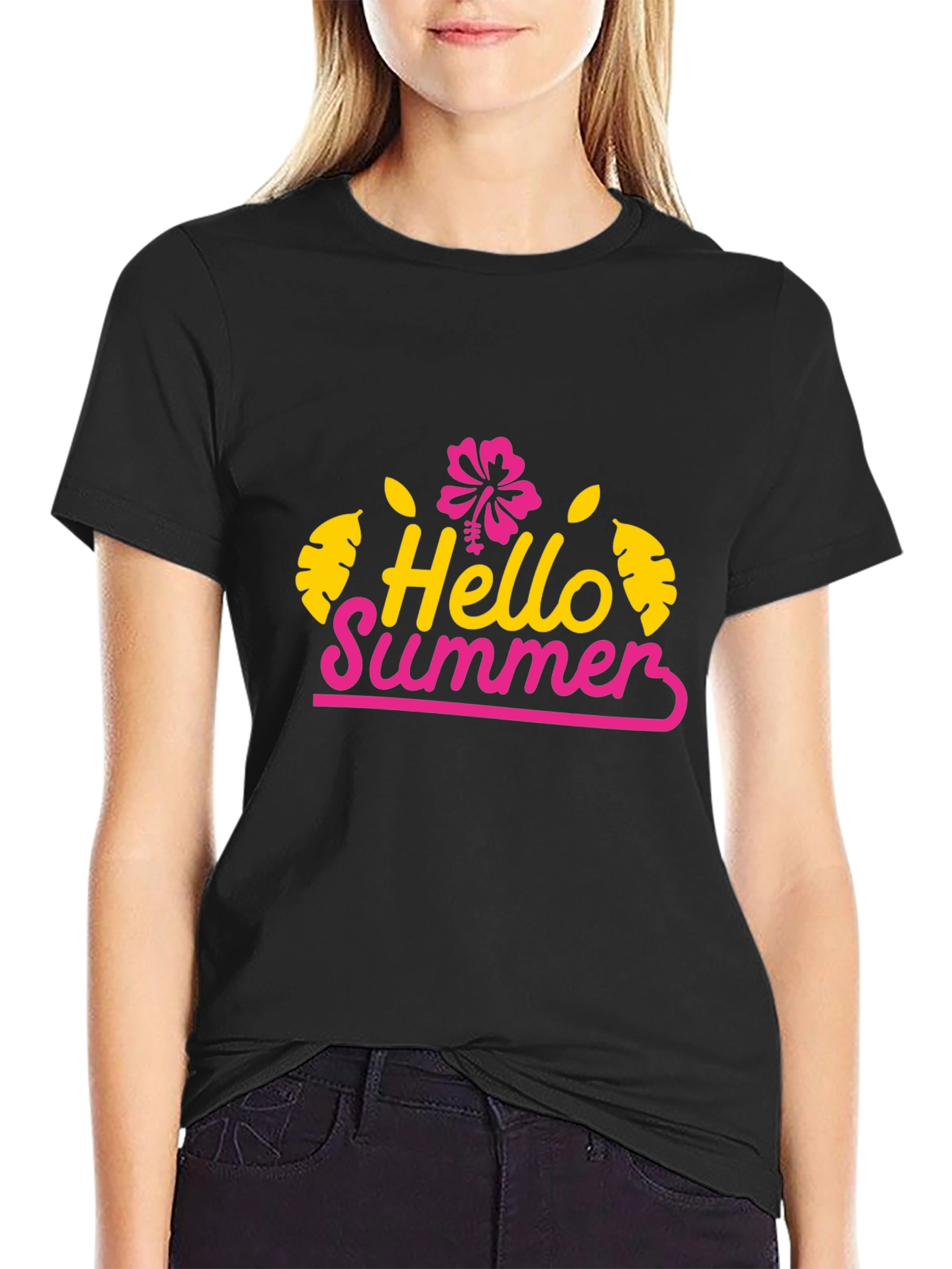 Hello Summer Graphic T-Shirt