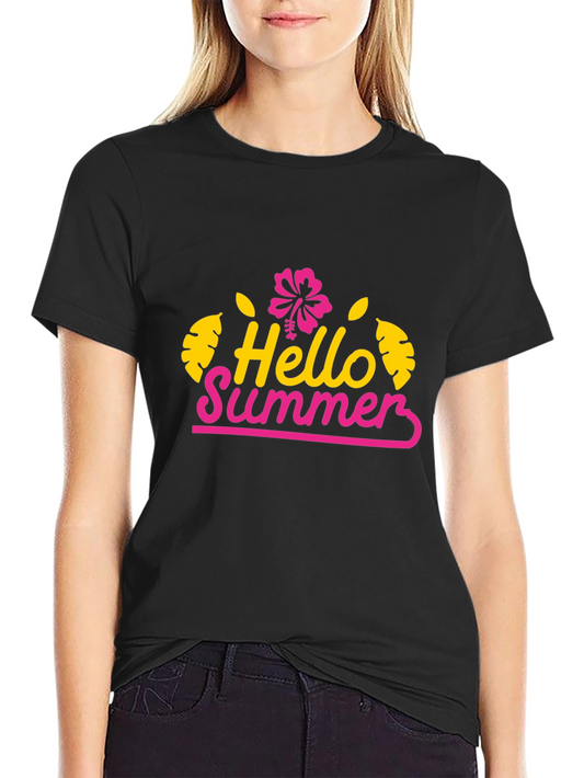 Hello Summer Graphic T-Shirt