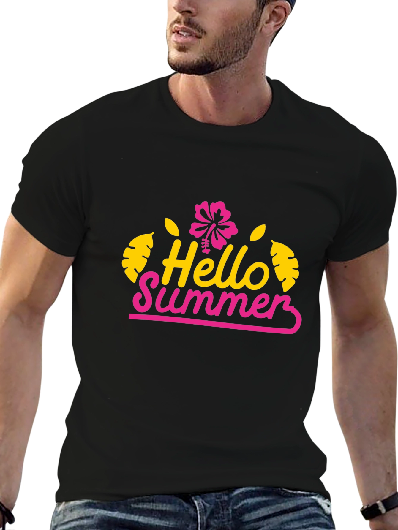 Hello Summer Graphic T-Shirt