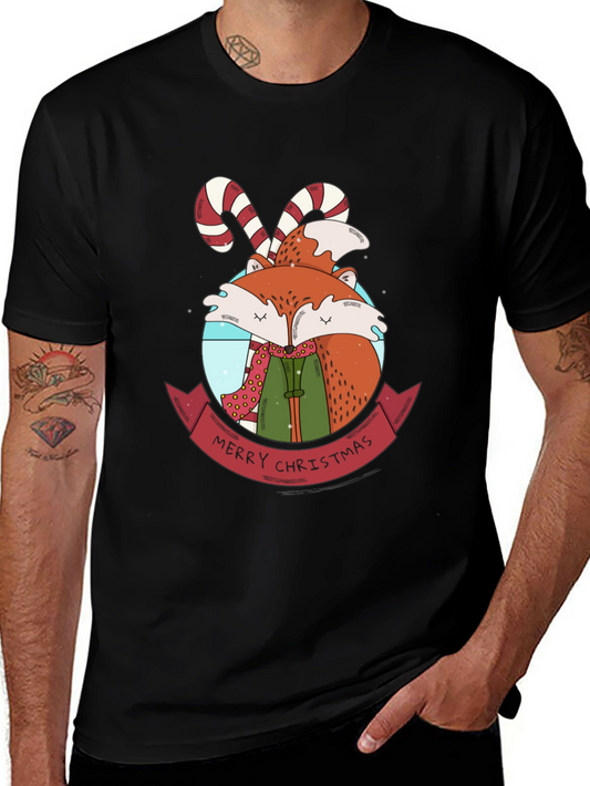 Festive Fox Christmas T-Shirt