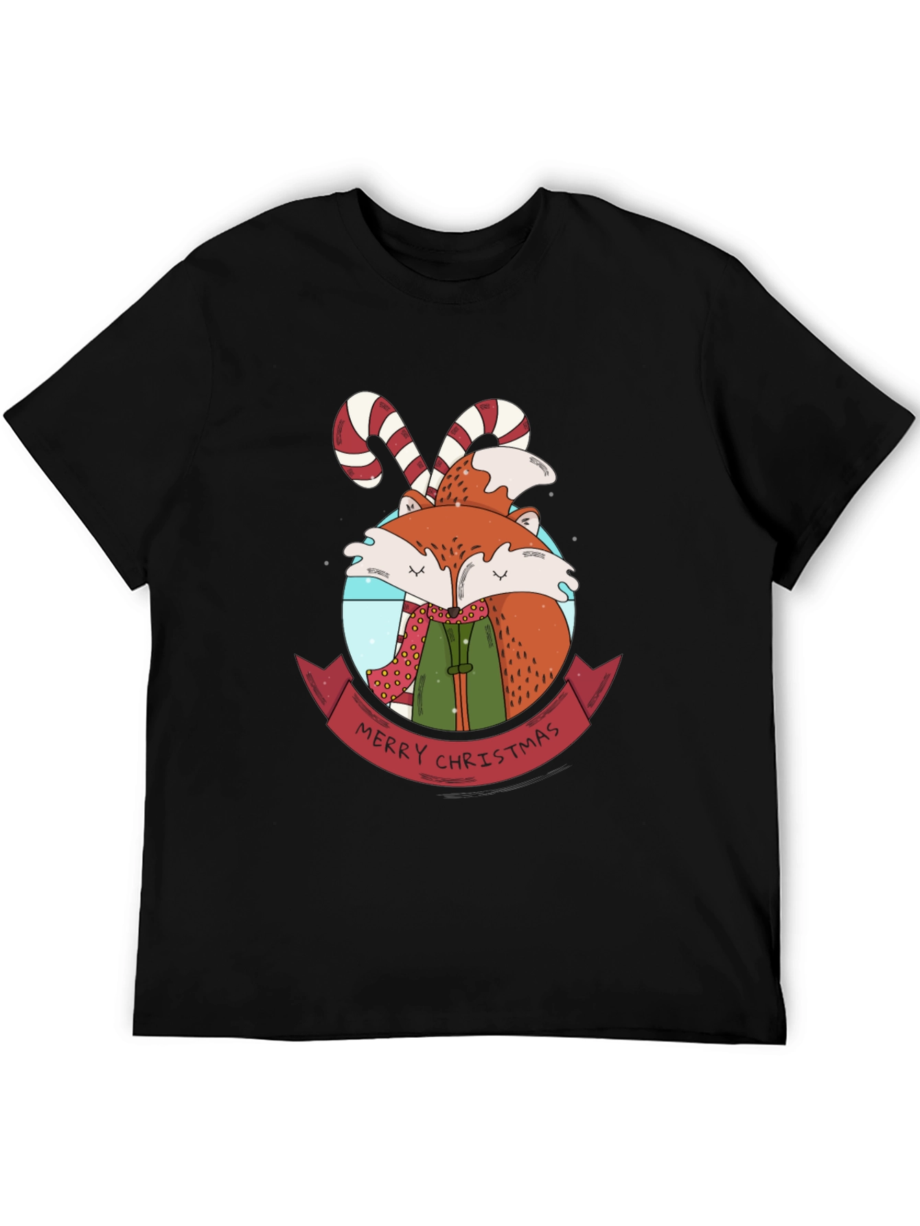Festive Fox Christmas T-Shirt