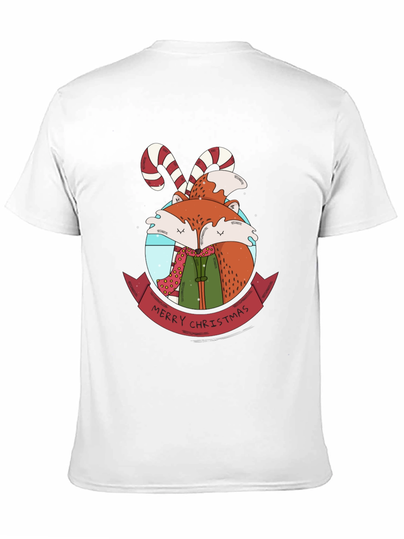 Festive Fox Christmas T-Shirt