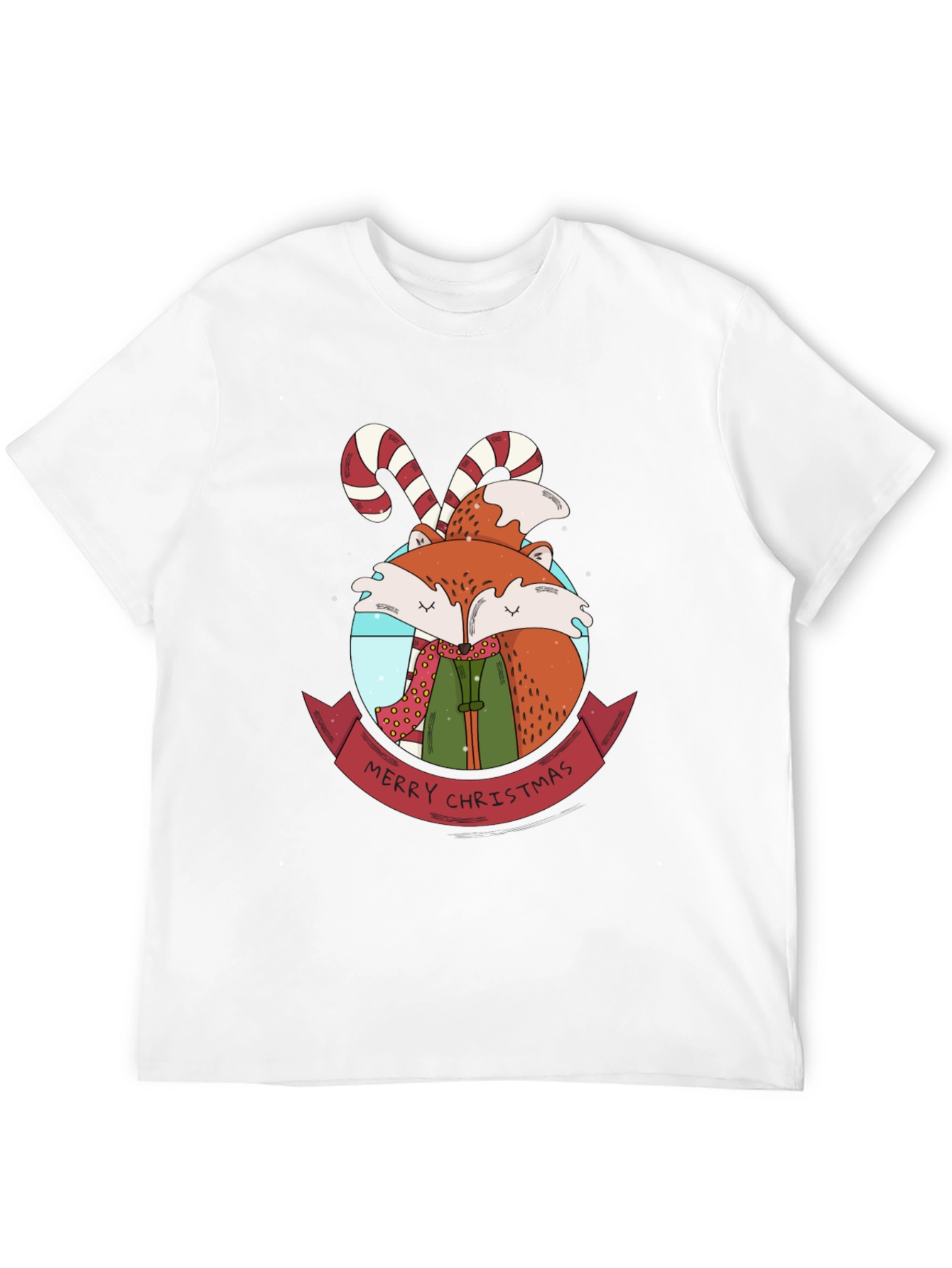 Festive Fox Christmas T-Shirt