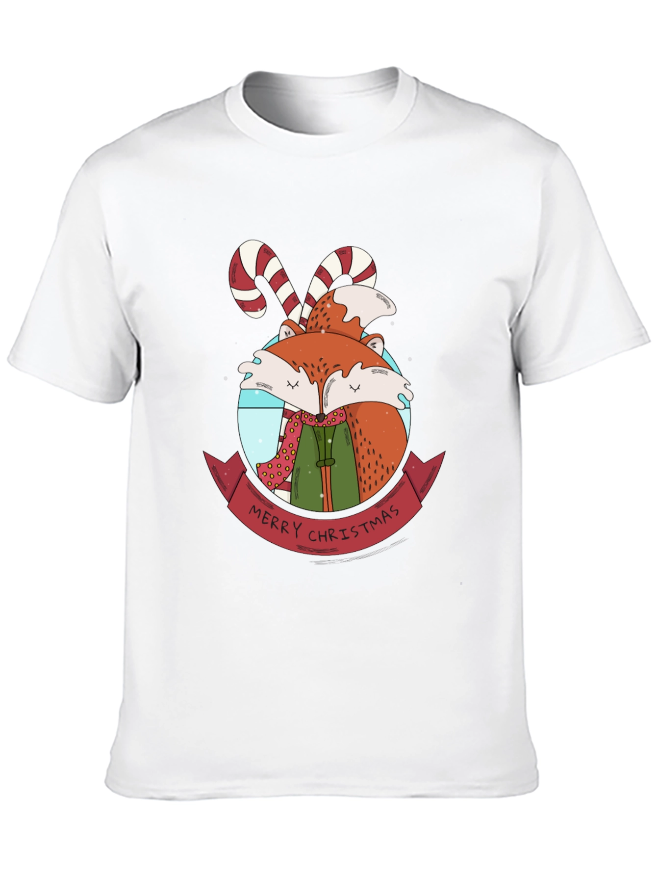 Festive Fox Christmas T-Shirt