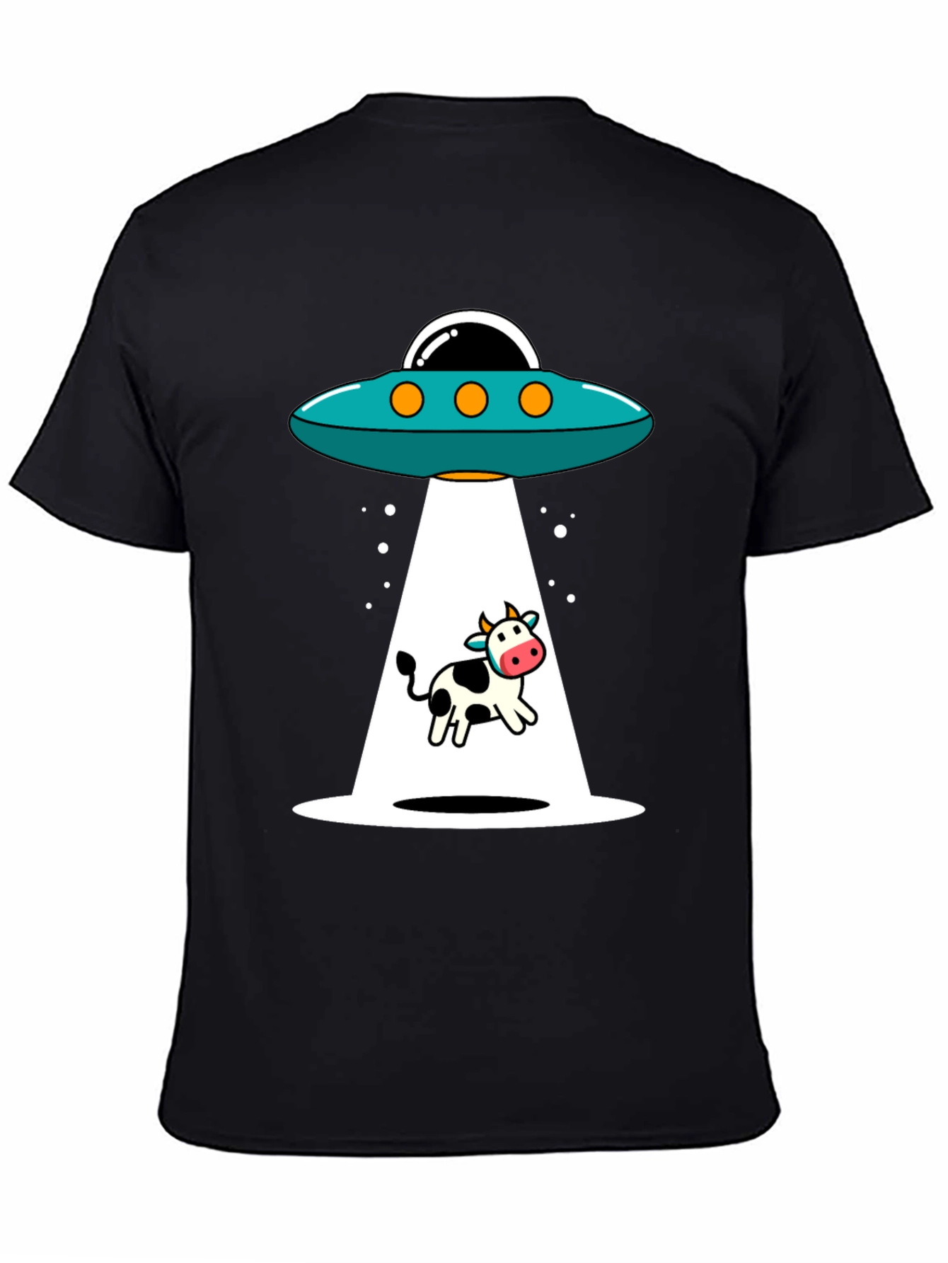 Cow Abduction T-Shirt - UFO Graphic Tee