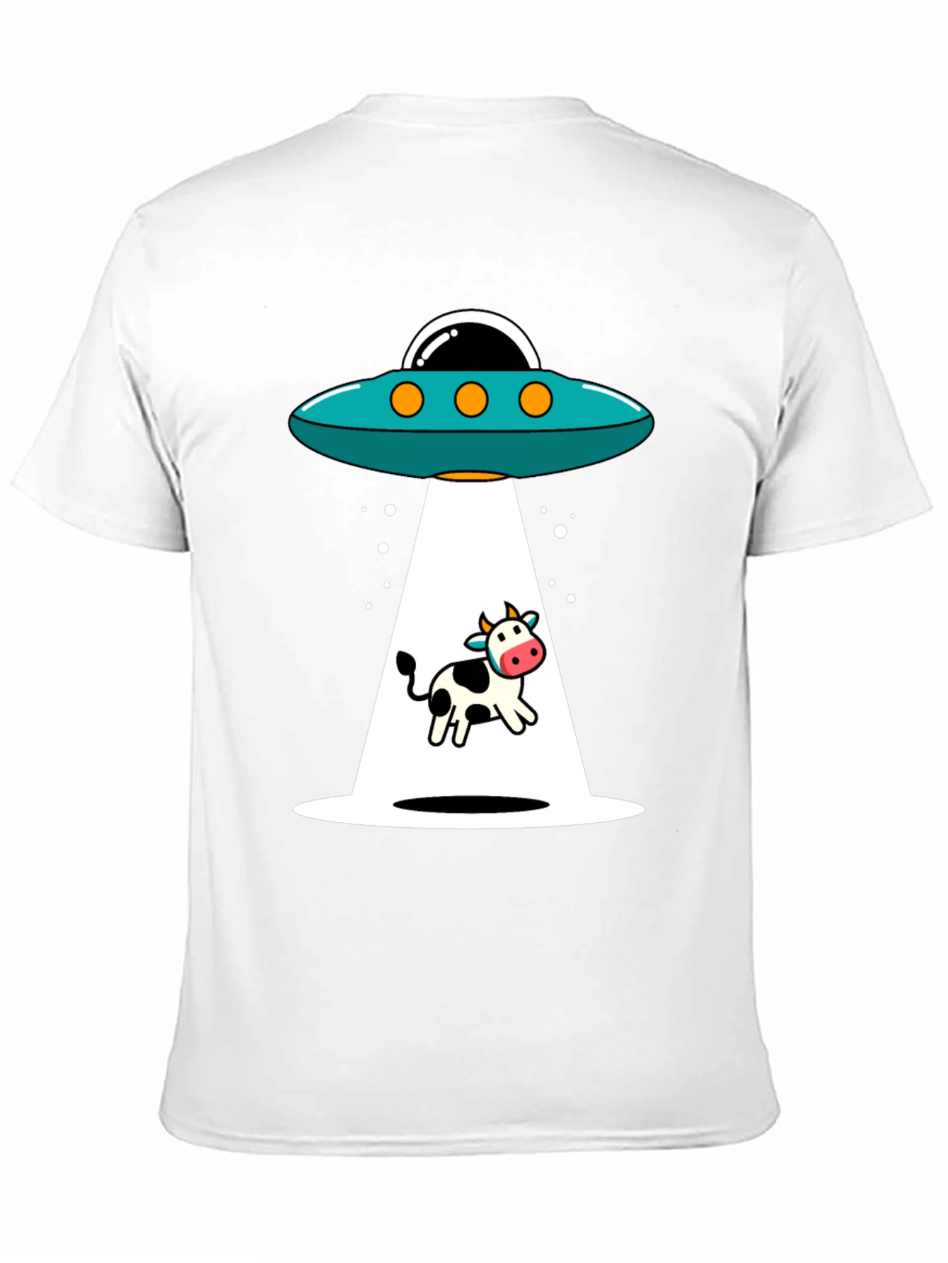 Cow Abduction T-Shirt - UFO Graphic Tee