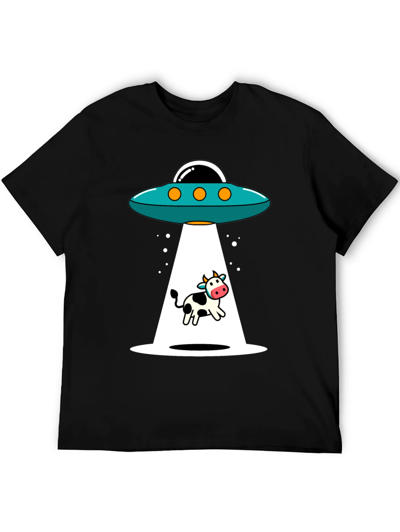Cow Abduction T-Shirt - UFO Graphic Tee