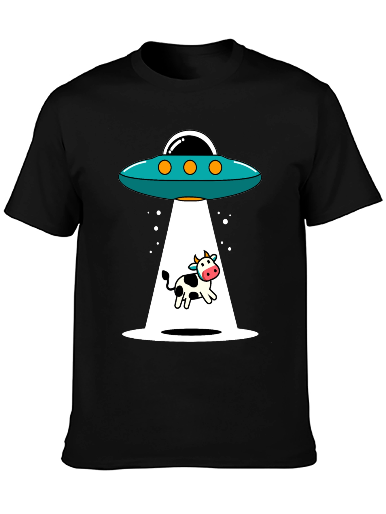 Cow Abduction T-Shirt - UFO Graphic Tee
