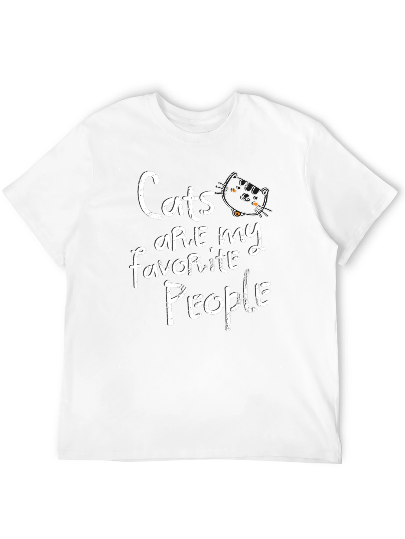 Cats Are My Favorite People T-Shirt