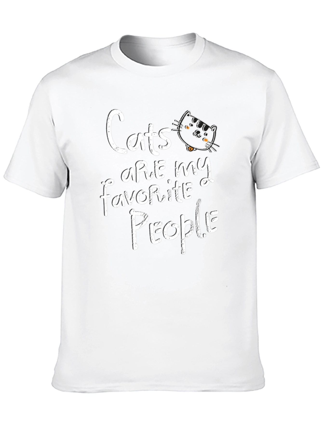 Cats Are My Favorite People T-Shirt