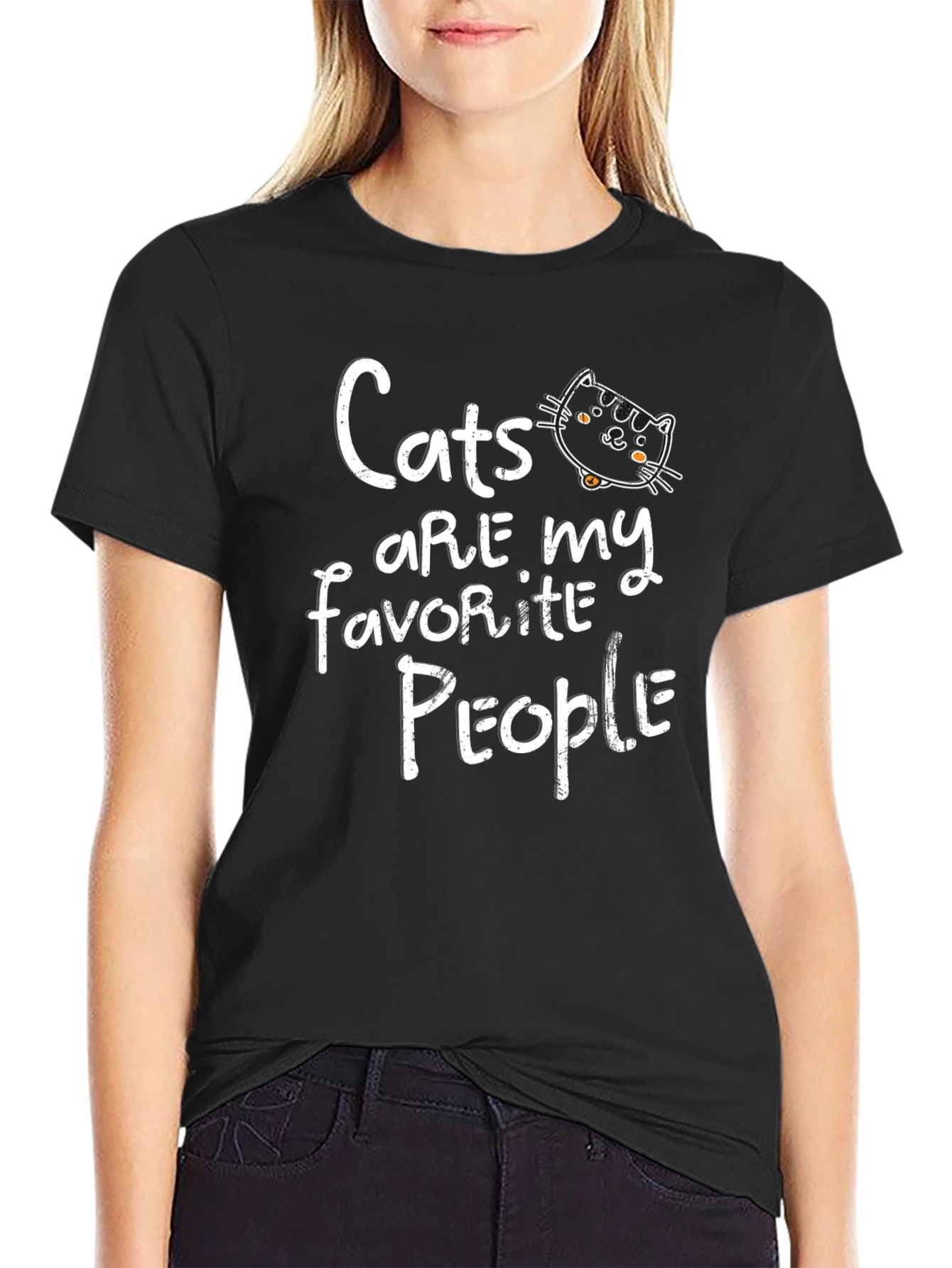 Cats Are My Favorite People T-Shirt