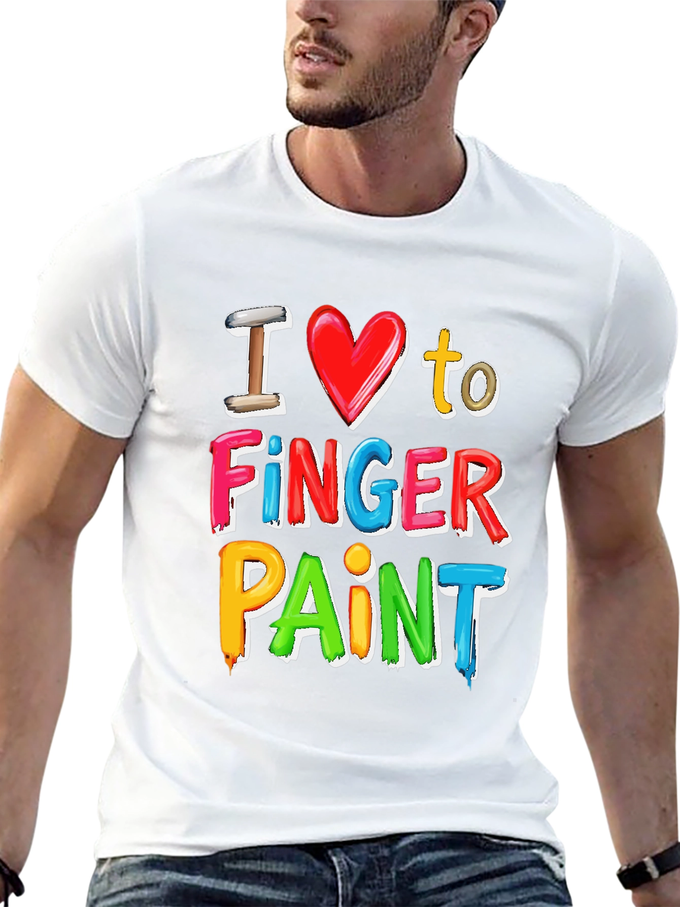 I Heart Finger Paint T-Shirt