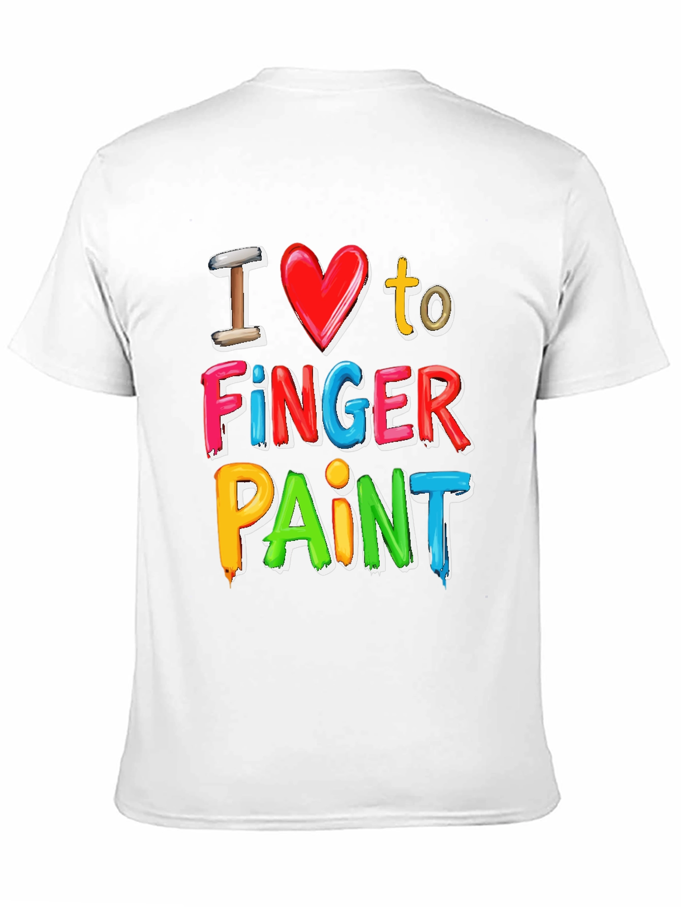 I Heart Finger Paint T-Shirt