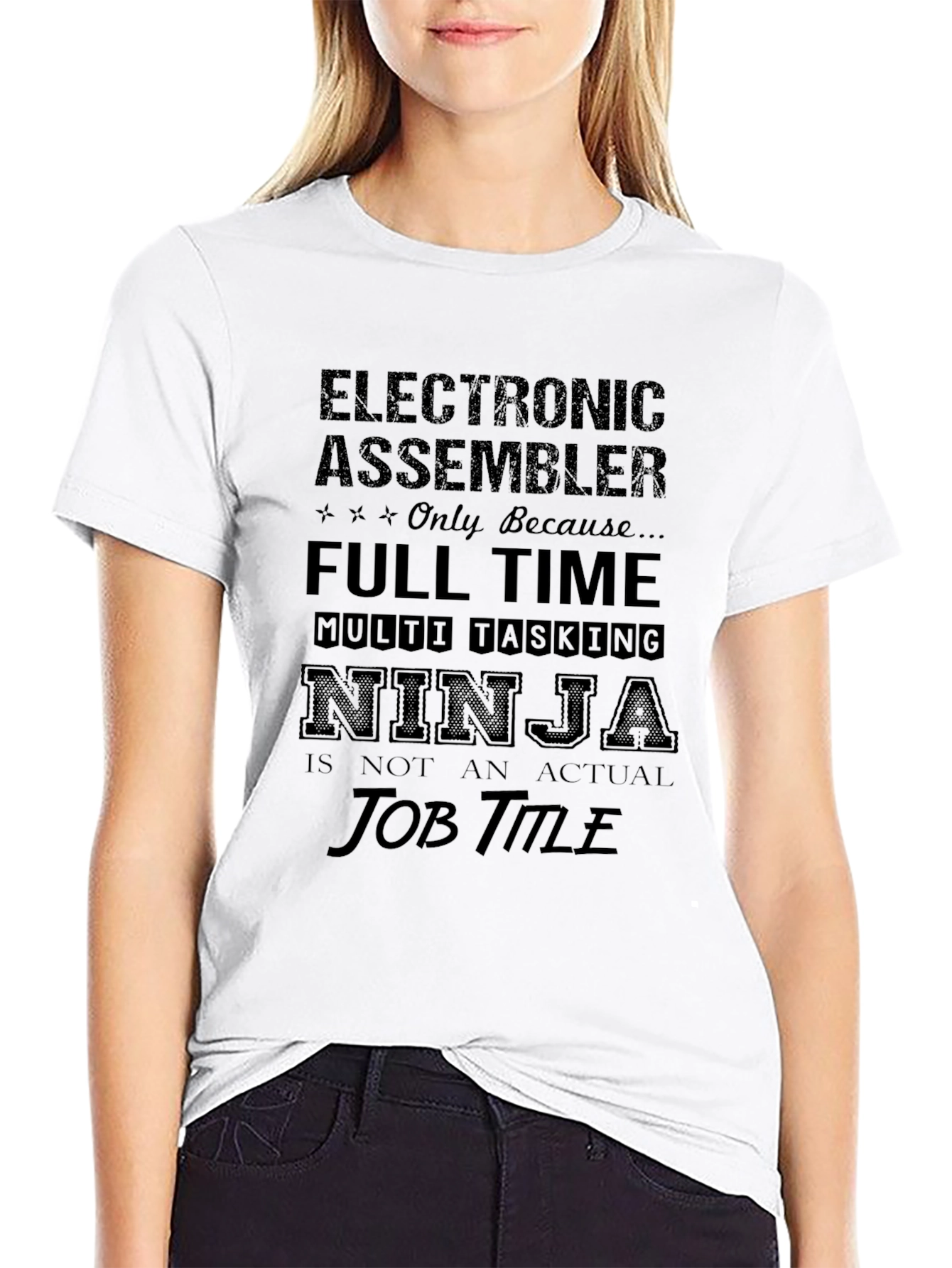 Electronic Assembler Ninja T-Shirt