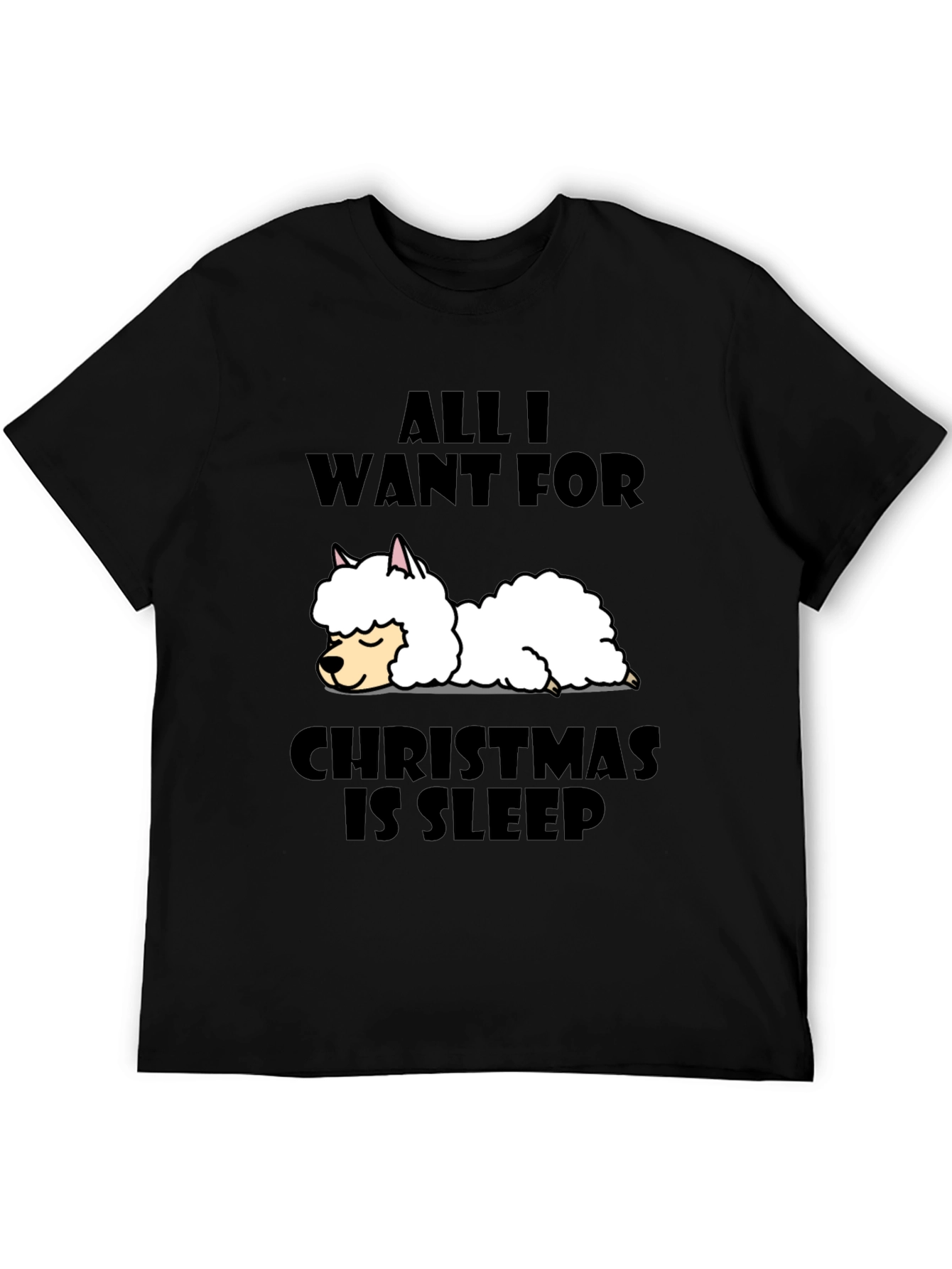 All I Want For Christmas Is Sleep T-Shirt