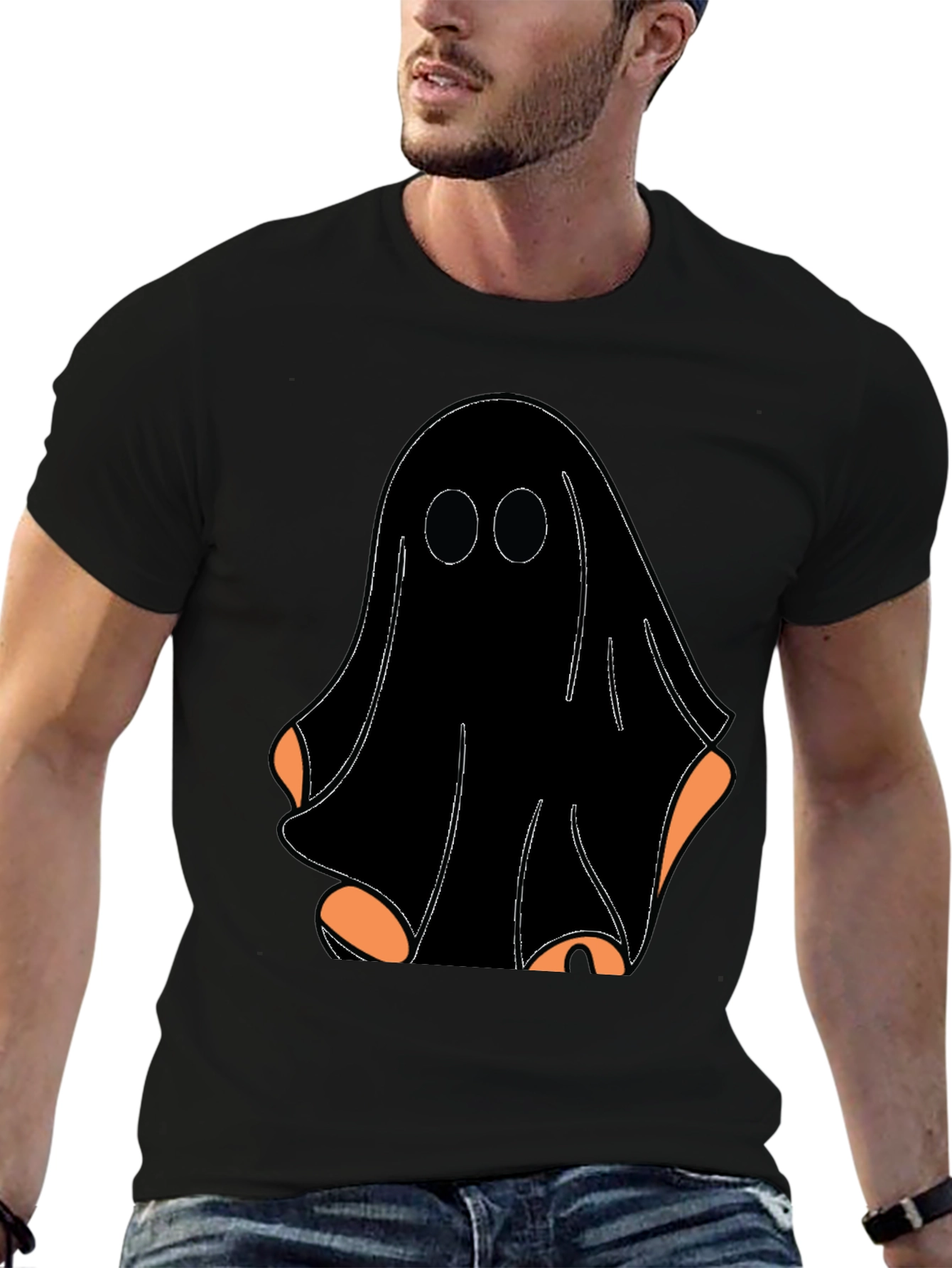 Spooky Ghost Graphic Tee
