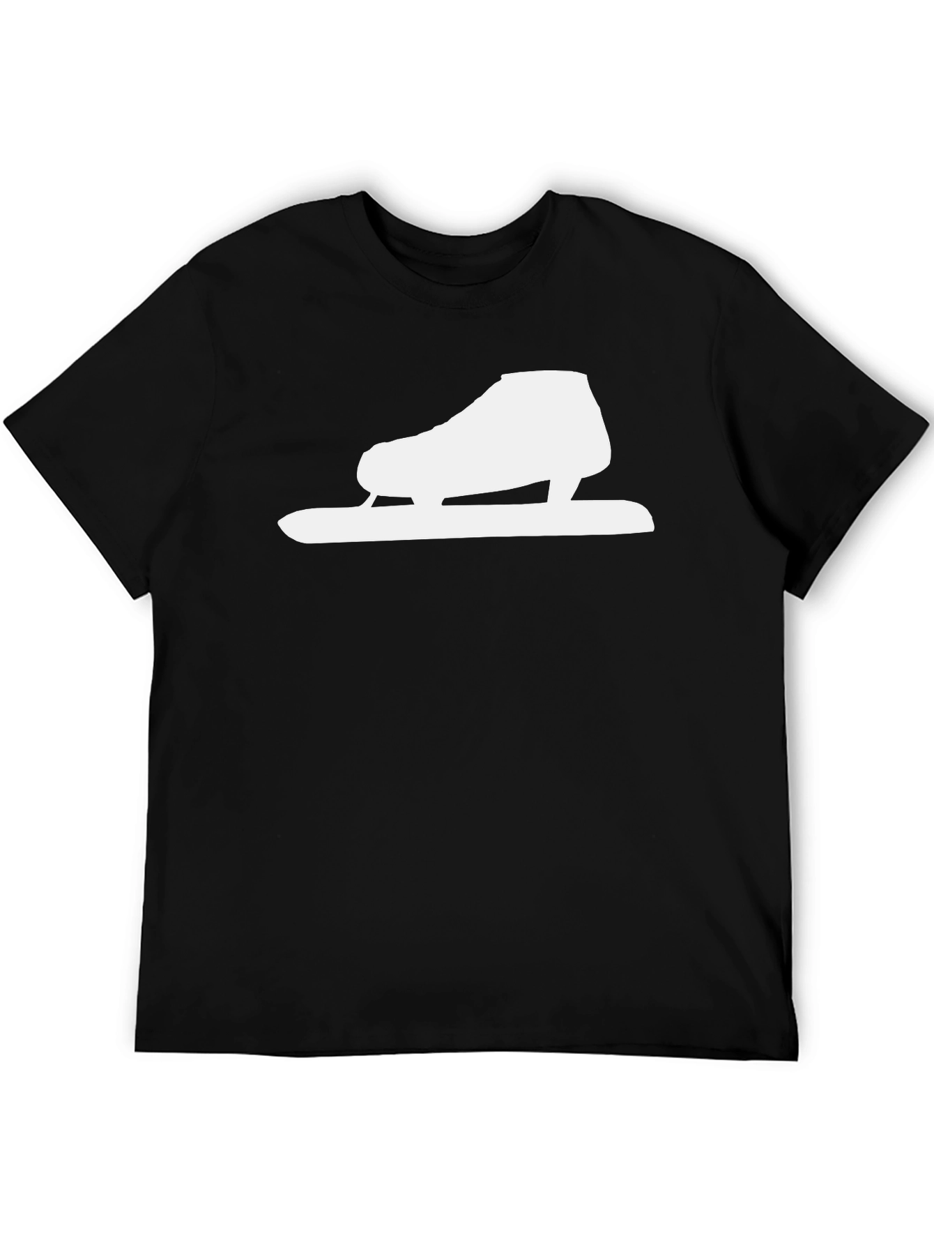 Ice Skate Graphic T-Shirt - Cool Skating Tee