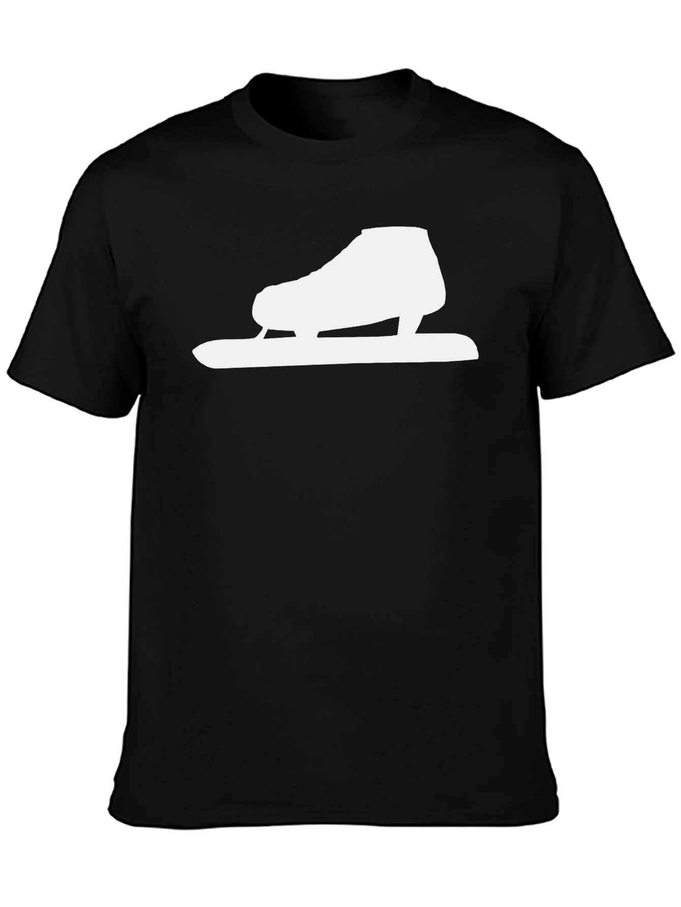 Ice Skate Graphic T-Shirt - Cool Skating Tee