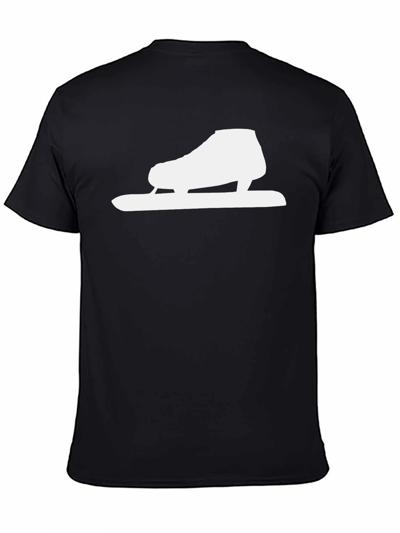Ice Skate Graphic T-Shirt - Cool Skating Tee