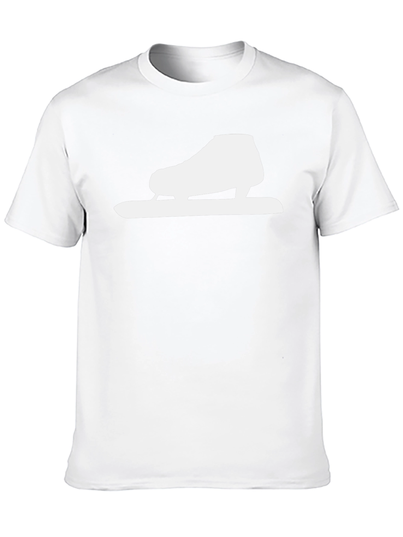Ice Skate Graphic T-Shirt - Cool Skating Tee