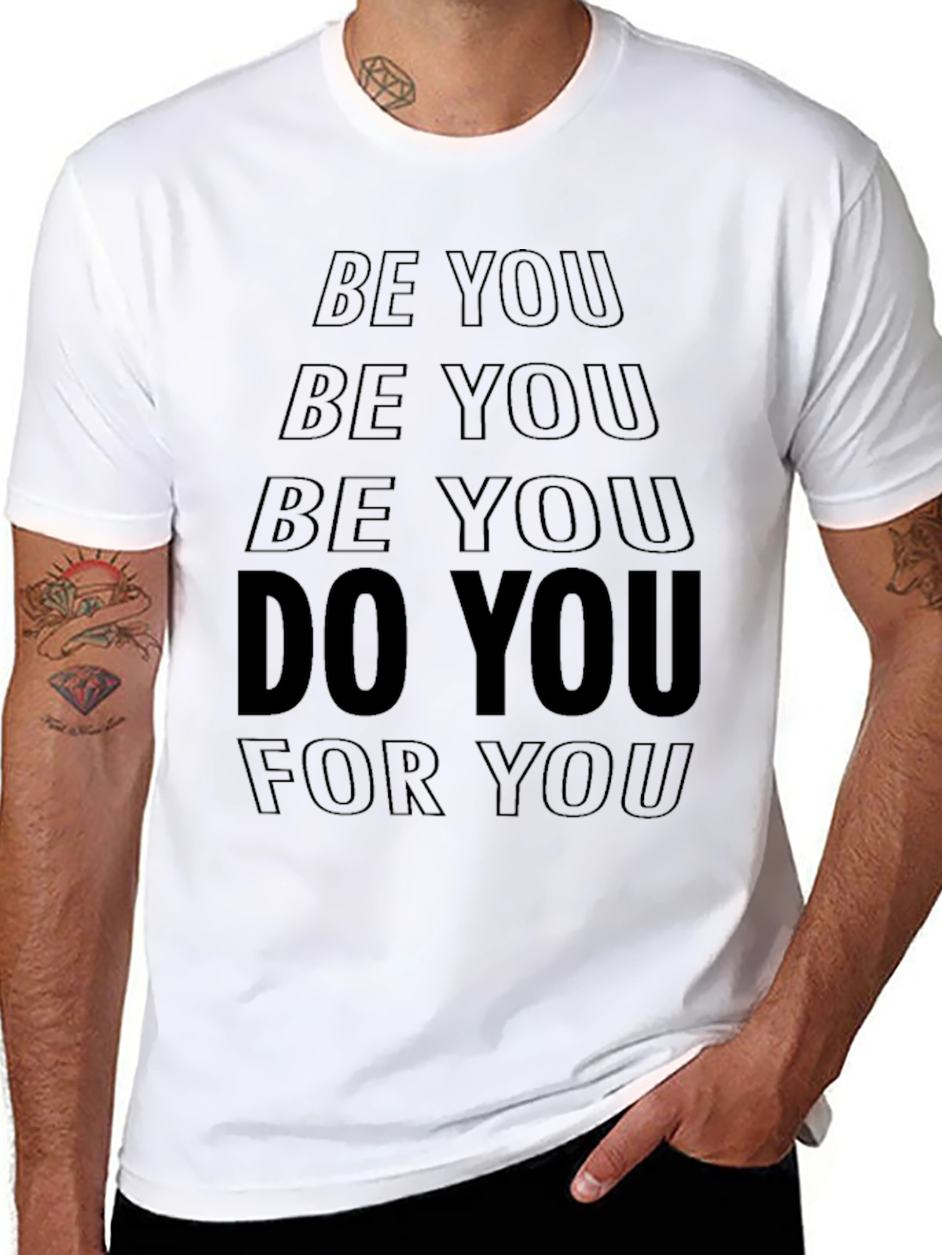 Be You Graphic Tee - Motivational T-Shirt