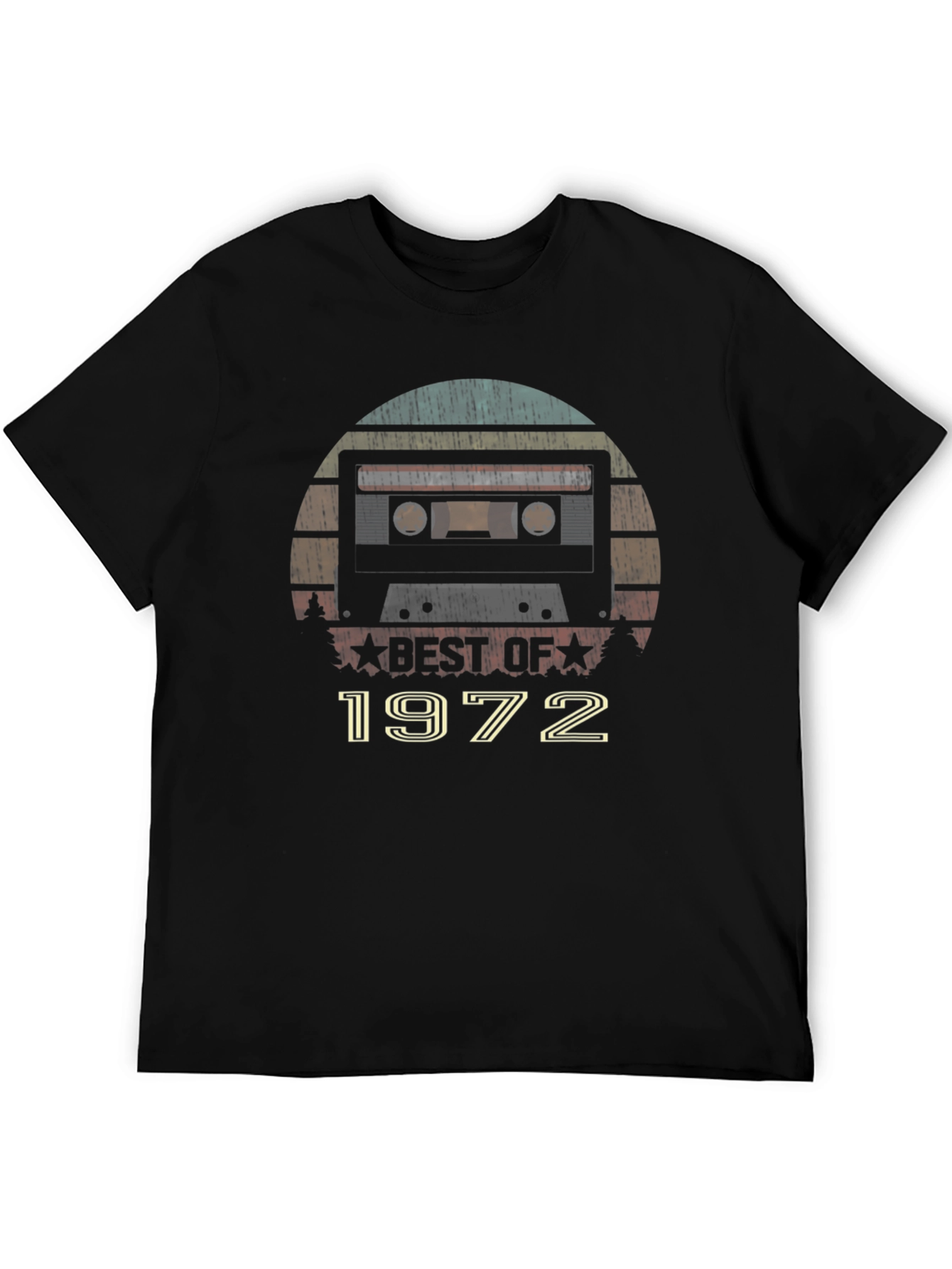 Best of 1972 Cassette Tape Graphic T-Shirt