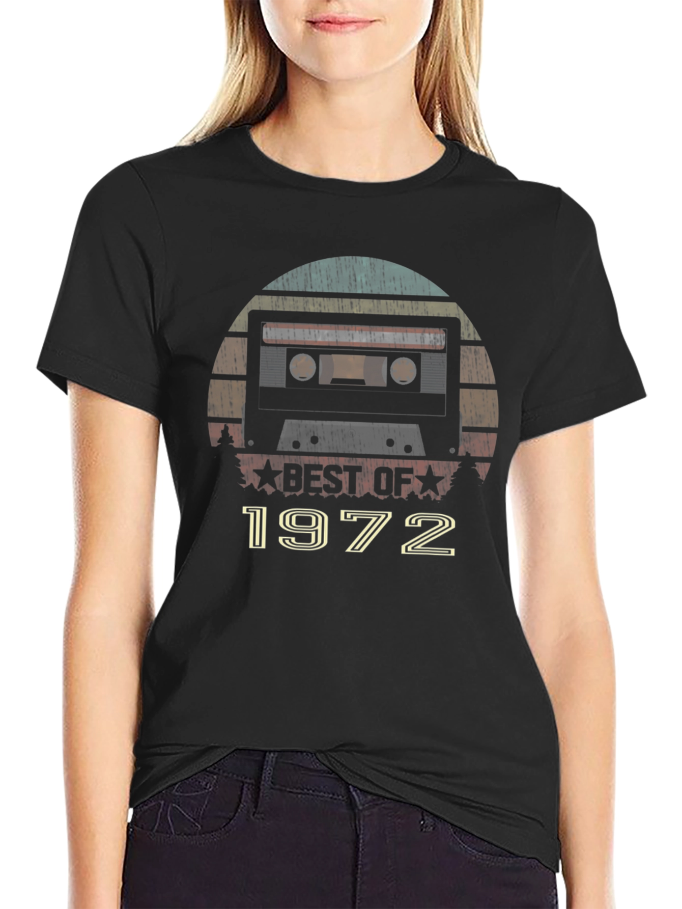 Best of 1972 Cassette Tape Graphic T-Shirt