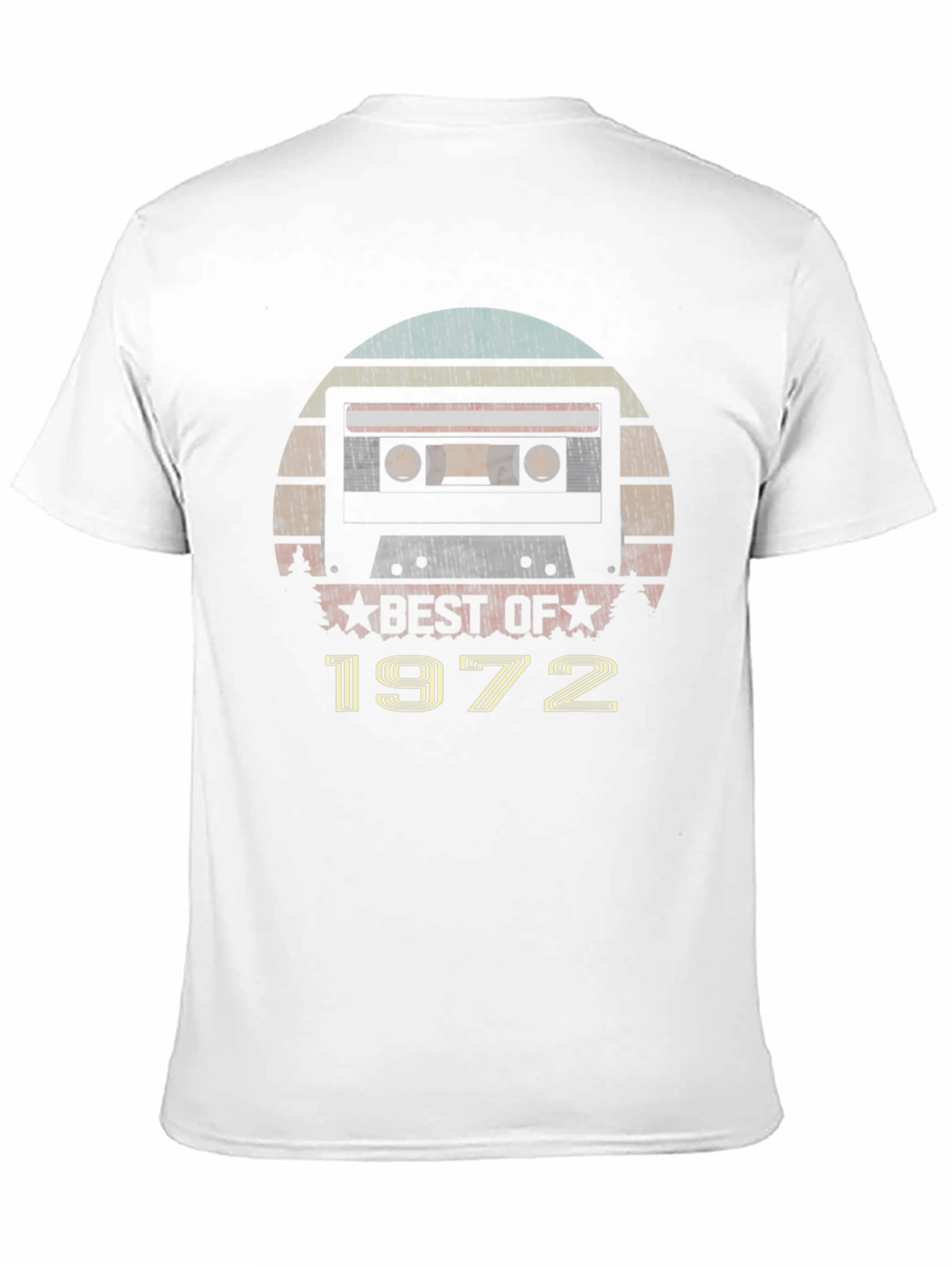 Best of 1972 Cassette Tape Graphic T-Shirt