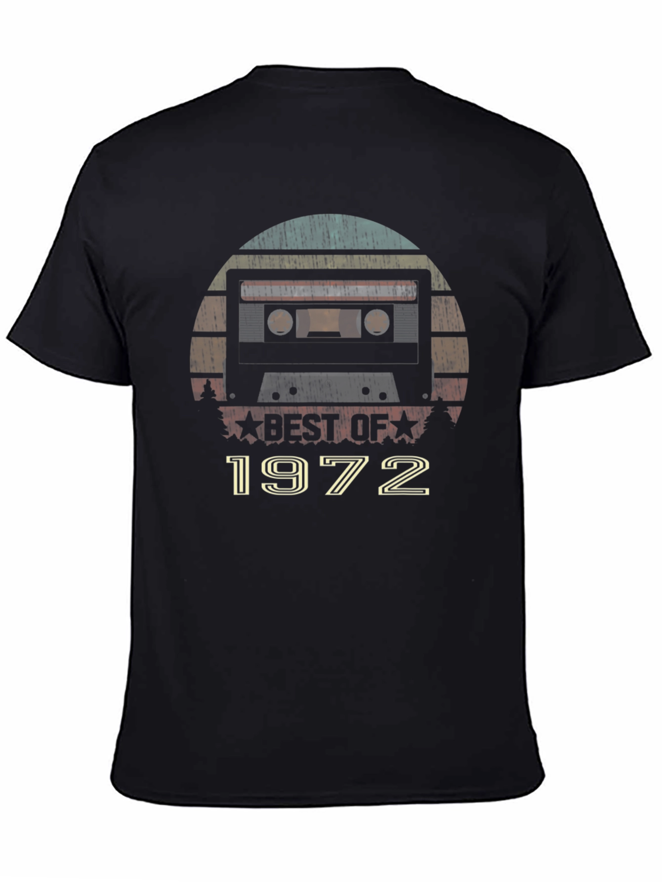 Best of 1972 Cassette Tape Graphic T-Shirt