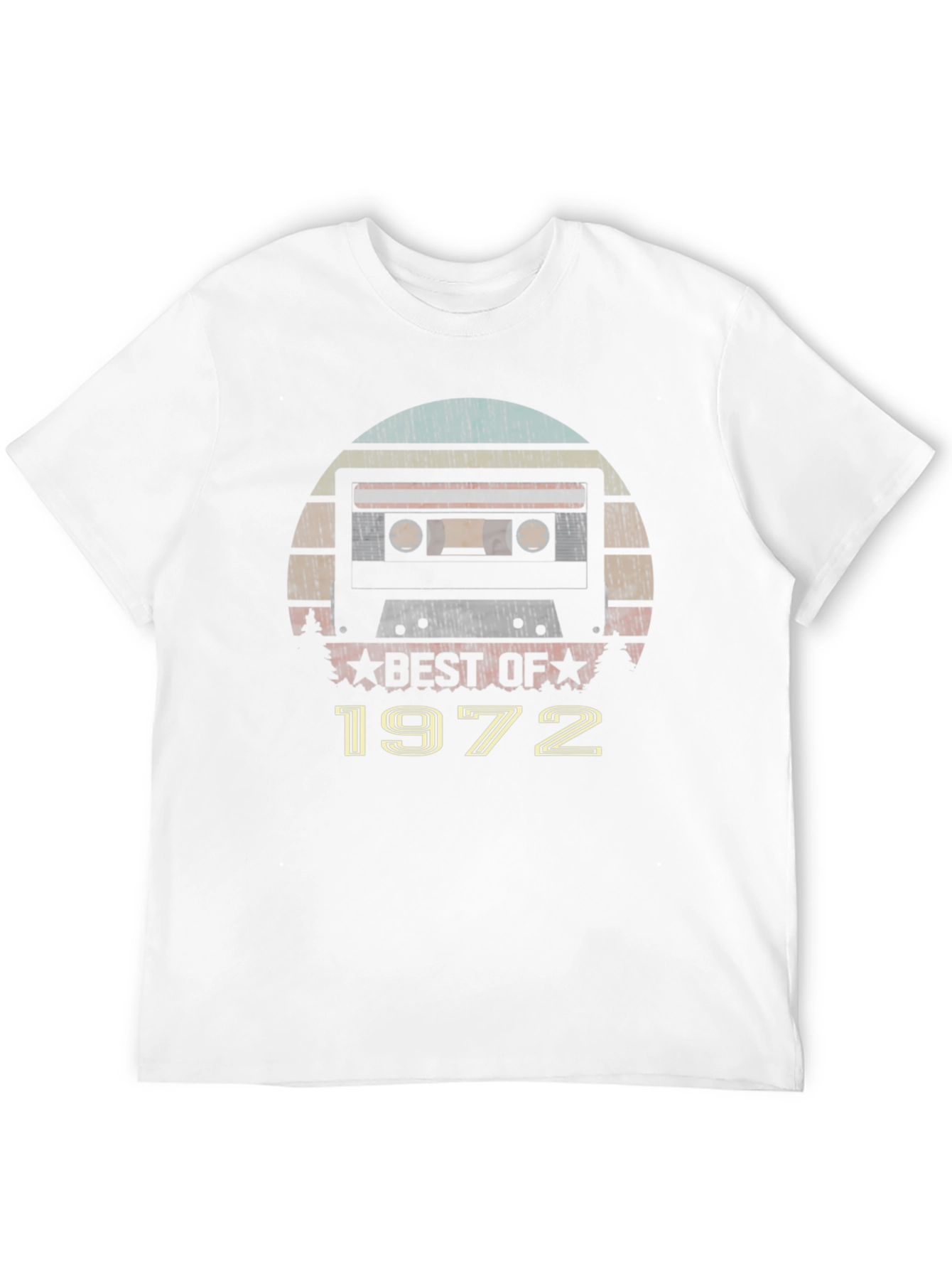 Best of 1972 Cassette Tape Graphic T-Shirt
