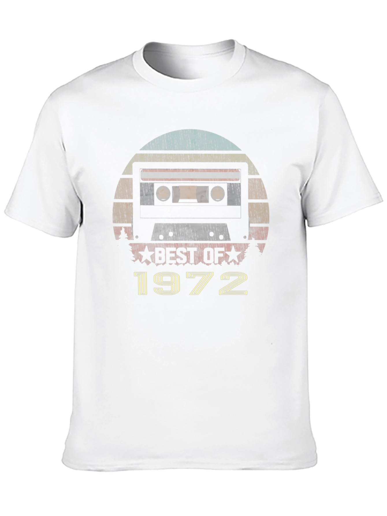 Best of 1972 Cassette Tape Graphic T-Shirt