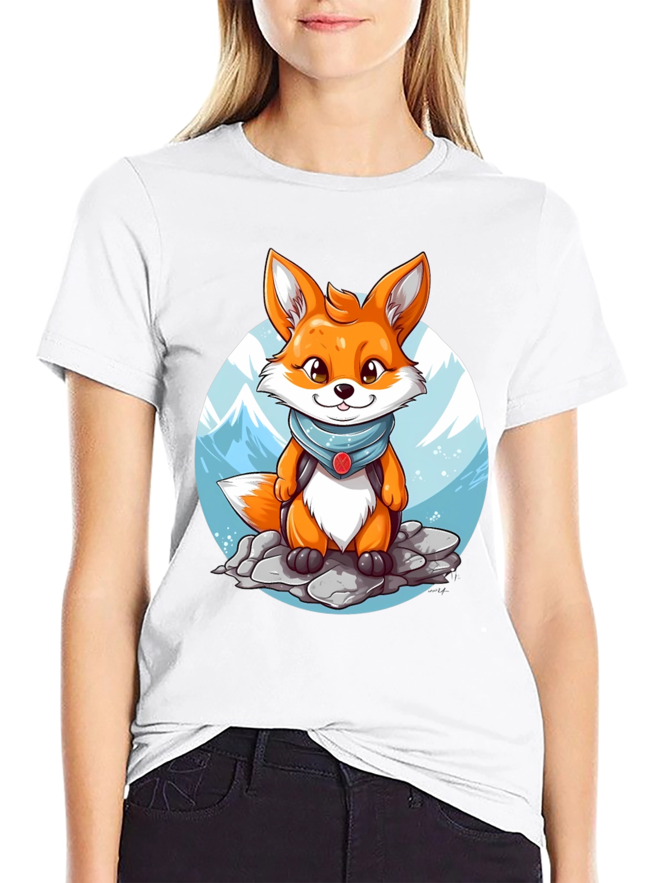 Fox Hiker Graphic Tee - Adventure Ready