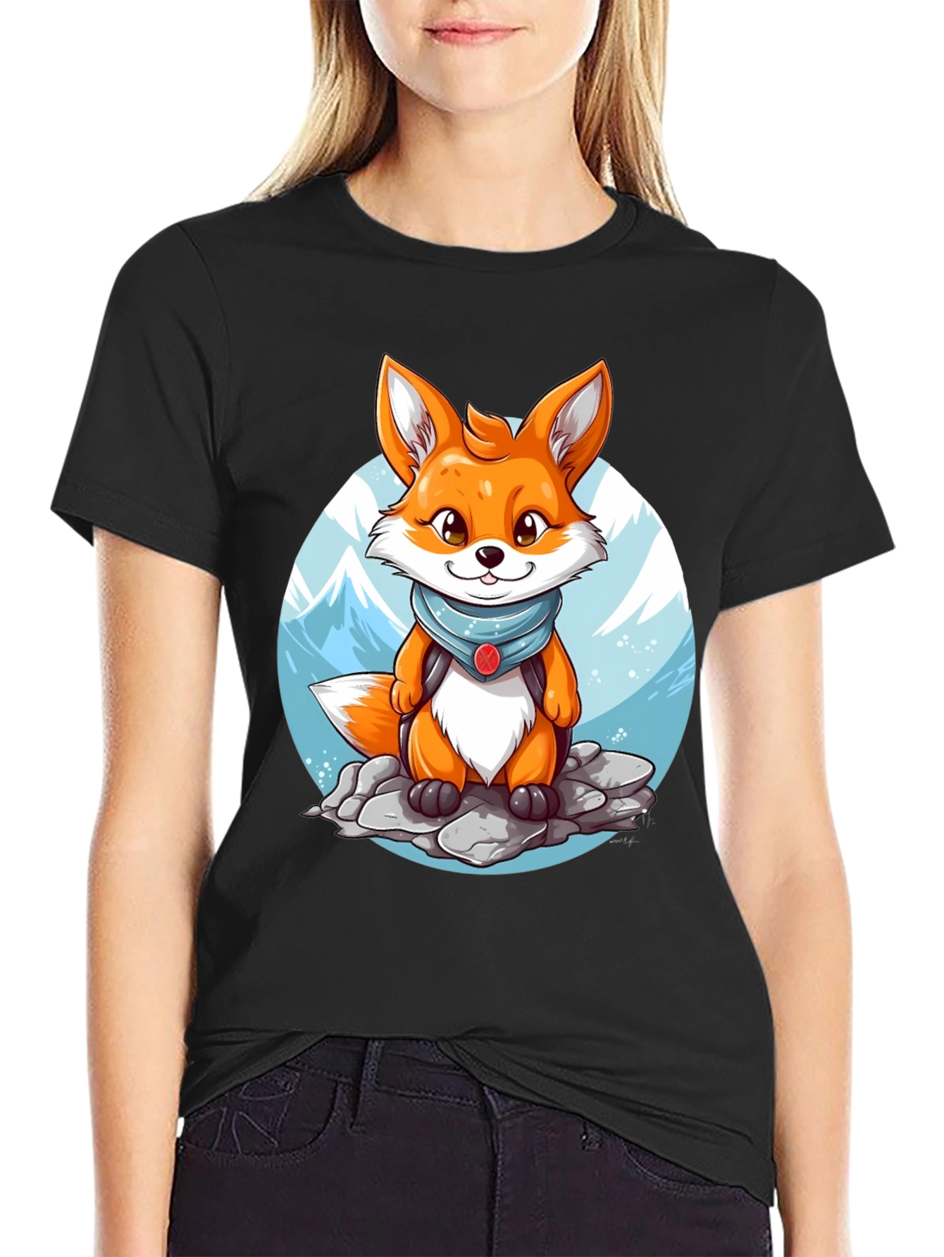 Fox Hiker Graphic Tee - Adventure Ready