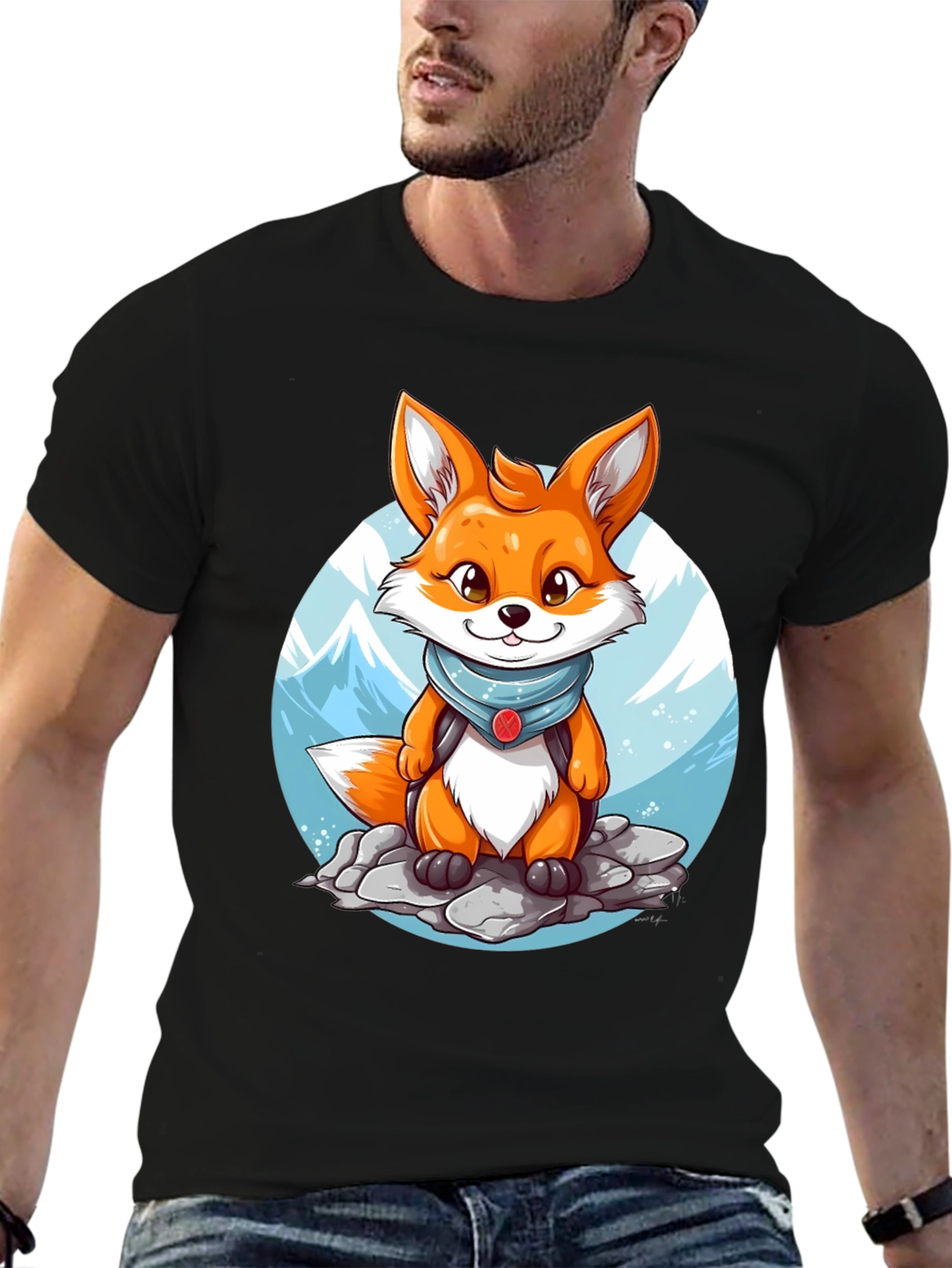 Fox Hiker Graphic Tee - Adventure Ready