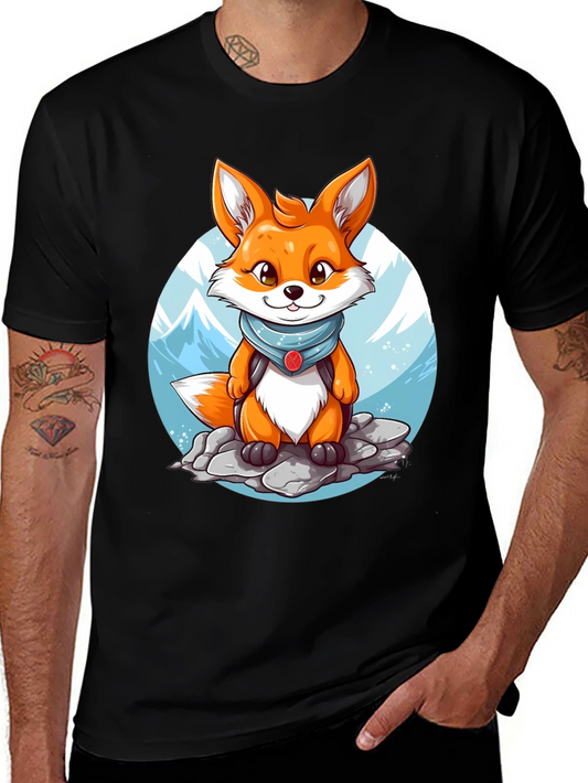 Fox Hiker Graphic Tee - Adventure Ready