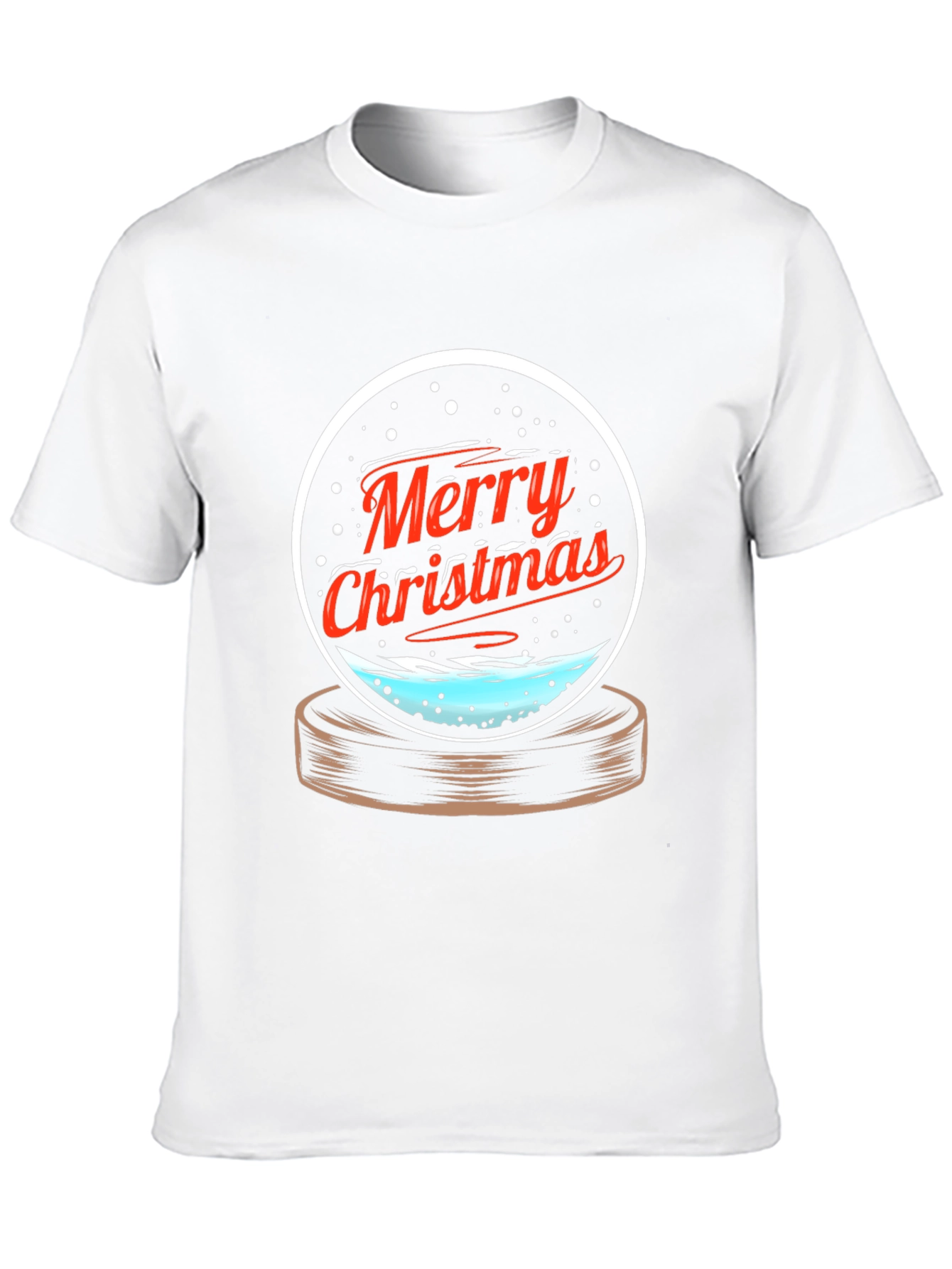 Merry Christmas Snow Globe T-Shirt