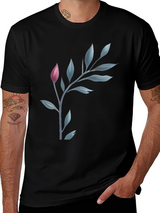 Botanical Graphic T-Shirt - Soft Cotton Tee