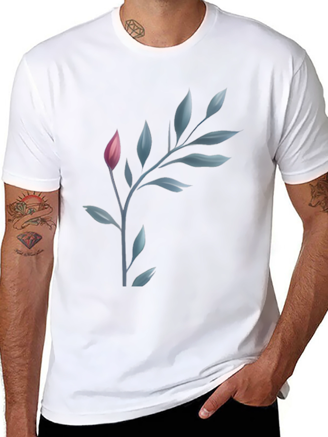 Botanical Graphic T-Shirt - Soft Cotton Tee