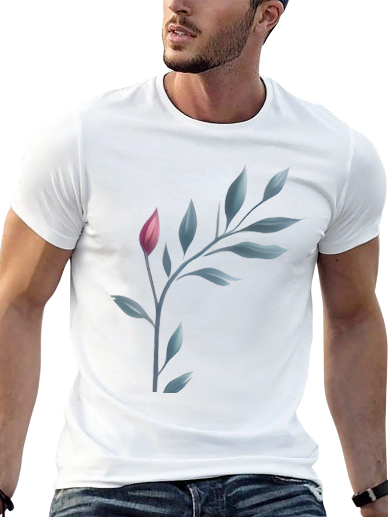 Botanical Graphic T-Shirt - Soft Cotton Tee